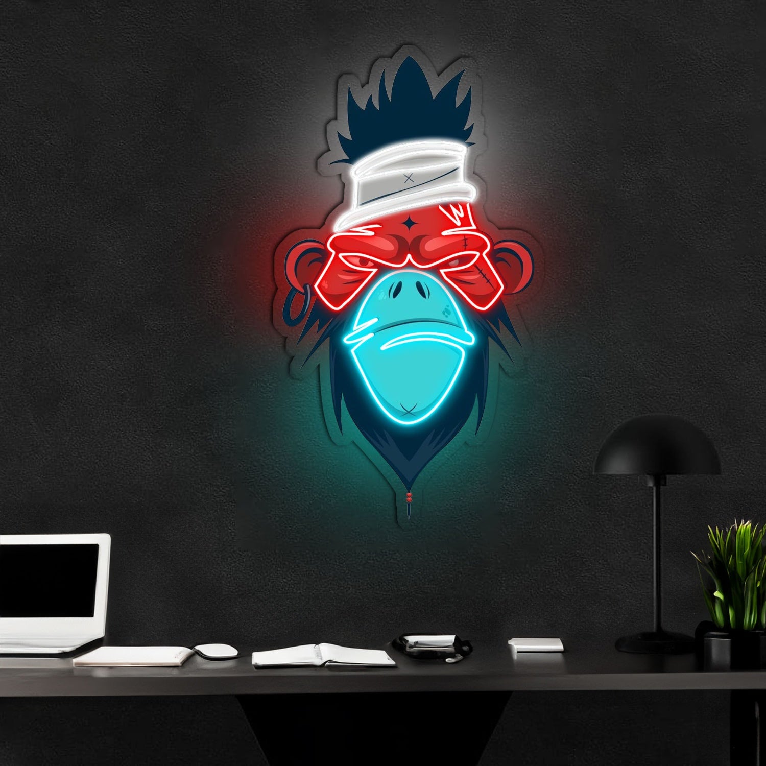 Mad Monkey Neon X Acrylic Artwork | Shineneon