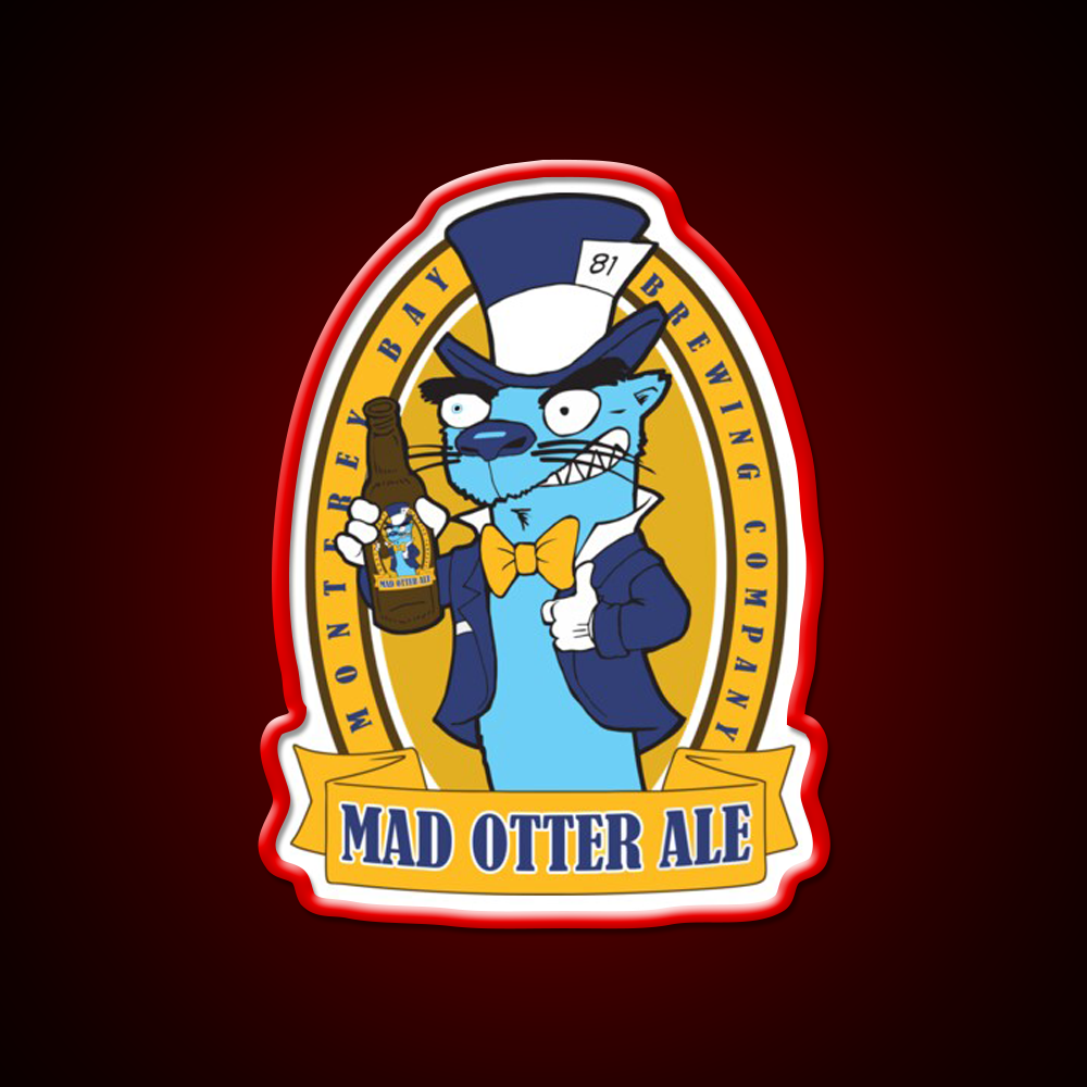 Mad Otter Ale Beer Bar Decor Led Neon Sign Rgb Color - LED neon sign view 10