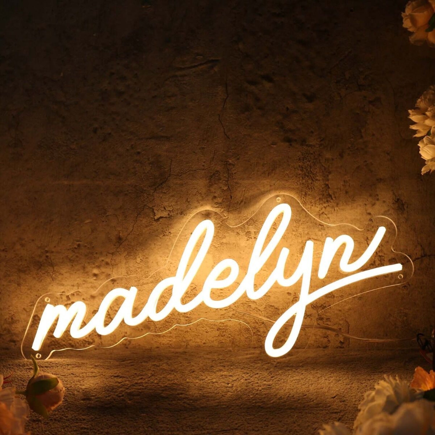 Madelyn Yellow Led Neon Sign - Shineneon