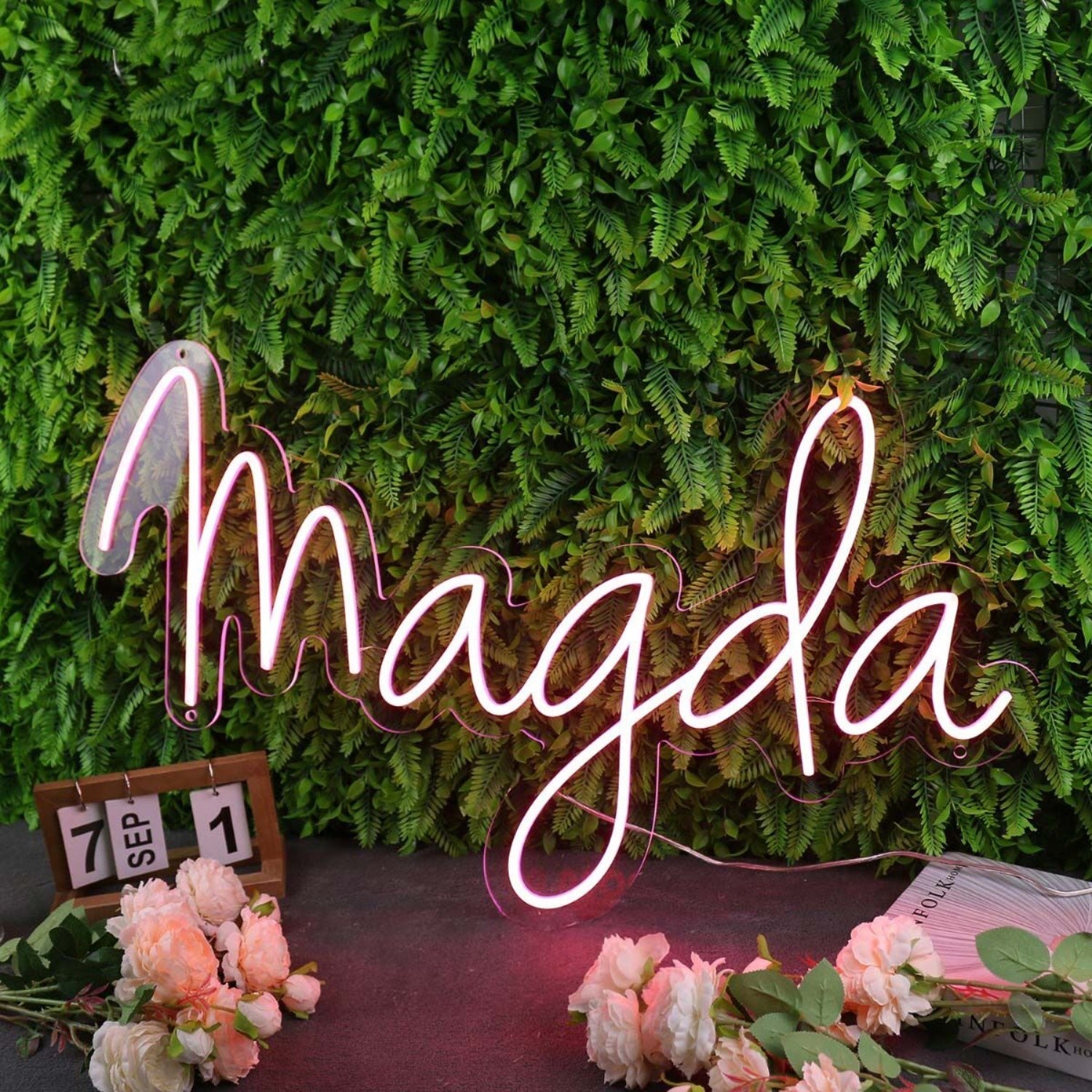 Magda Red Led Neon Sign - Shineneon