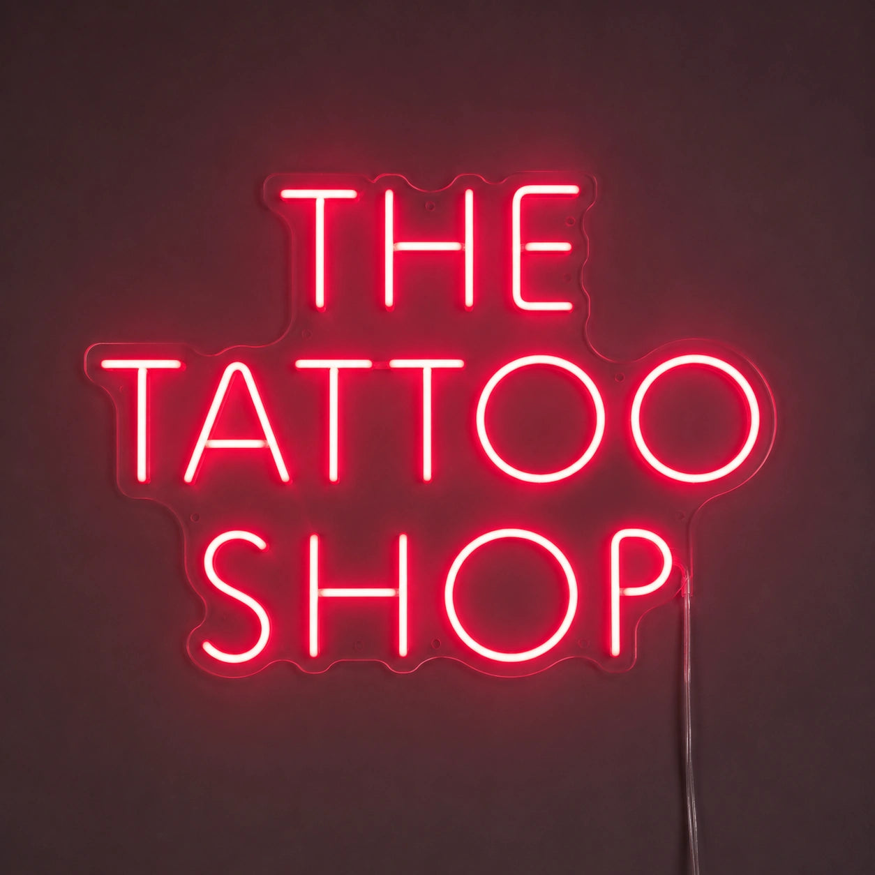 Magenta Tattoo Shop Neon Sign LED Neon Sign main product image