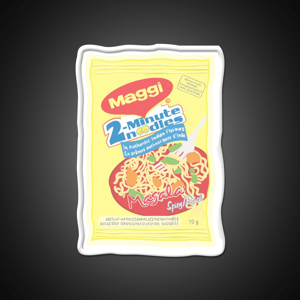 Maggi Noodles Snack Food Led Neon Sign Rgb Color - Shineneon