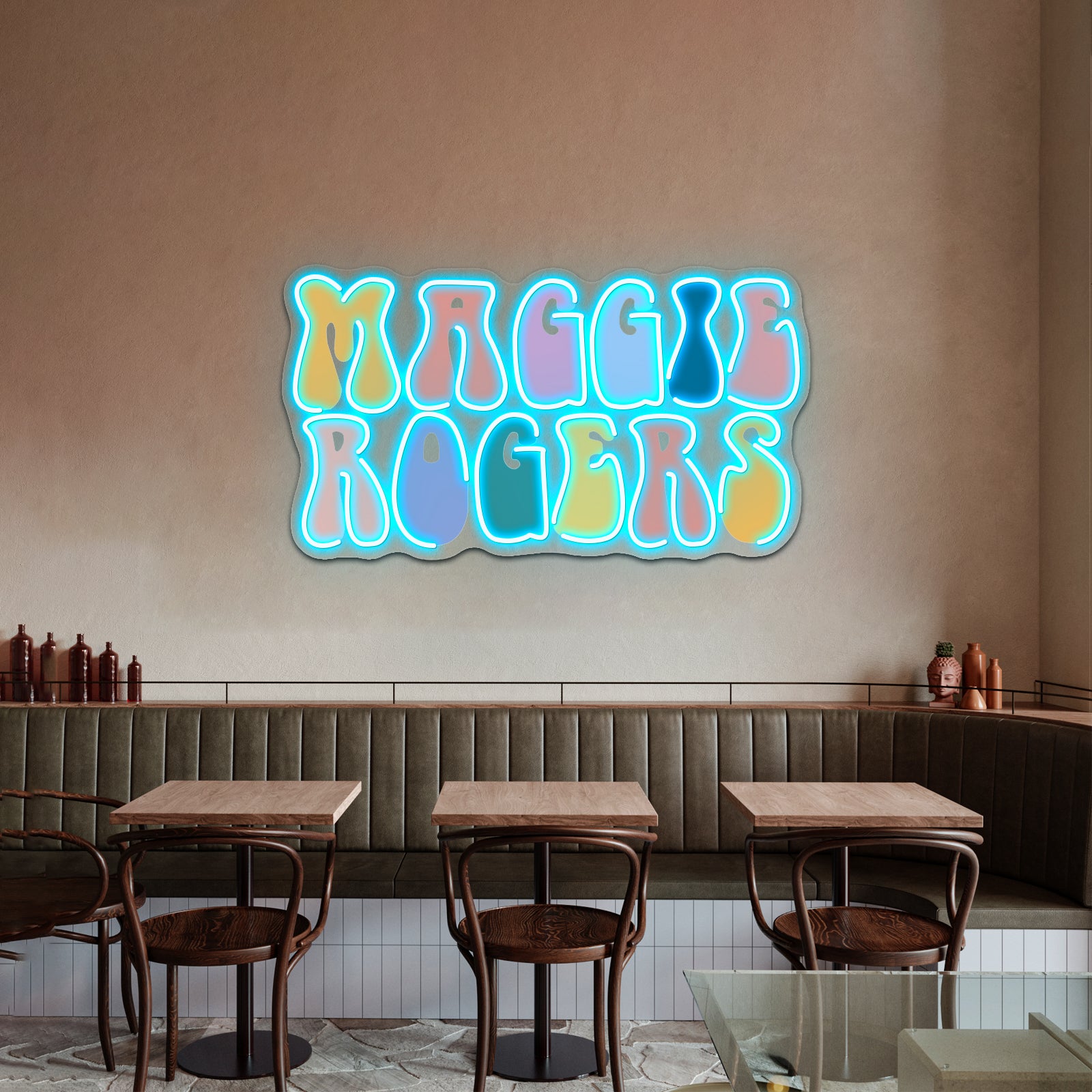 Maggie Rogers Vibes Artwork Led Neon