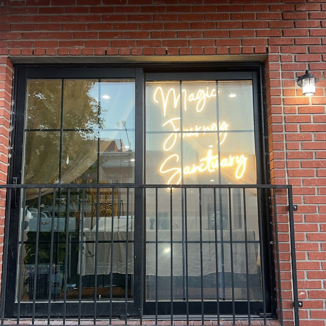 Magic Journey Sanctuary Led Sign Business Neon Sign