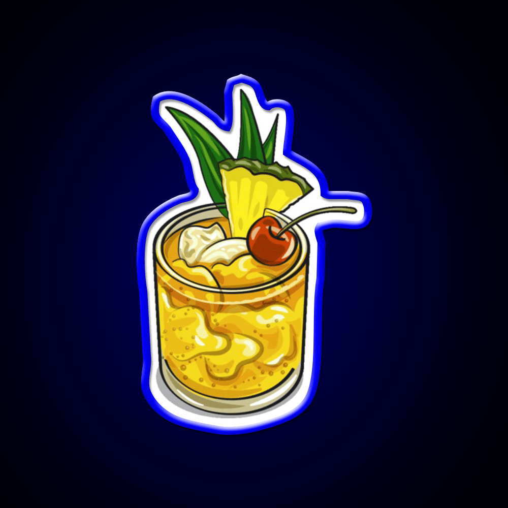 Mai Tai Cocktail Bar Decor Led Neon Sign Neon Party Sign Rgb Color - Shineneon