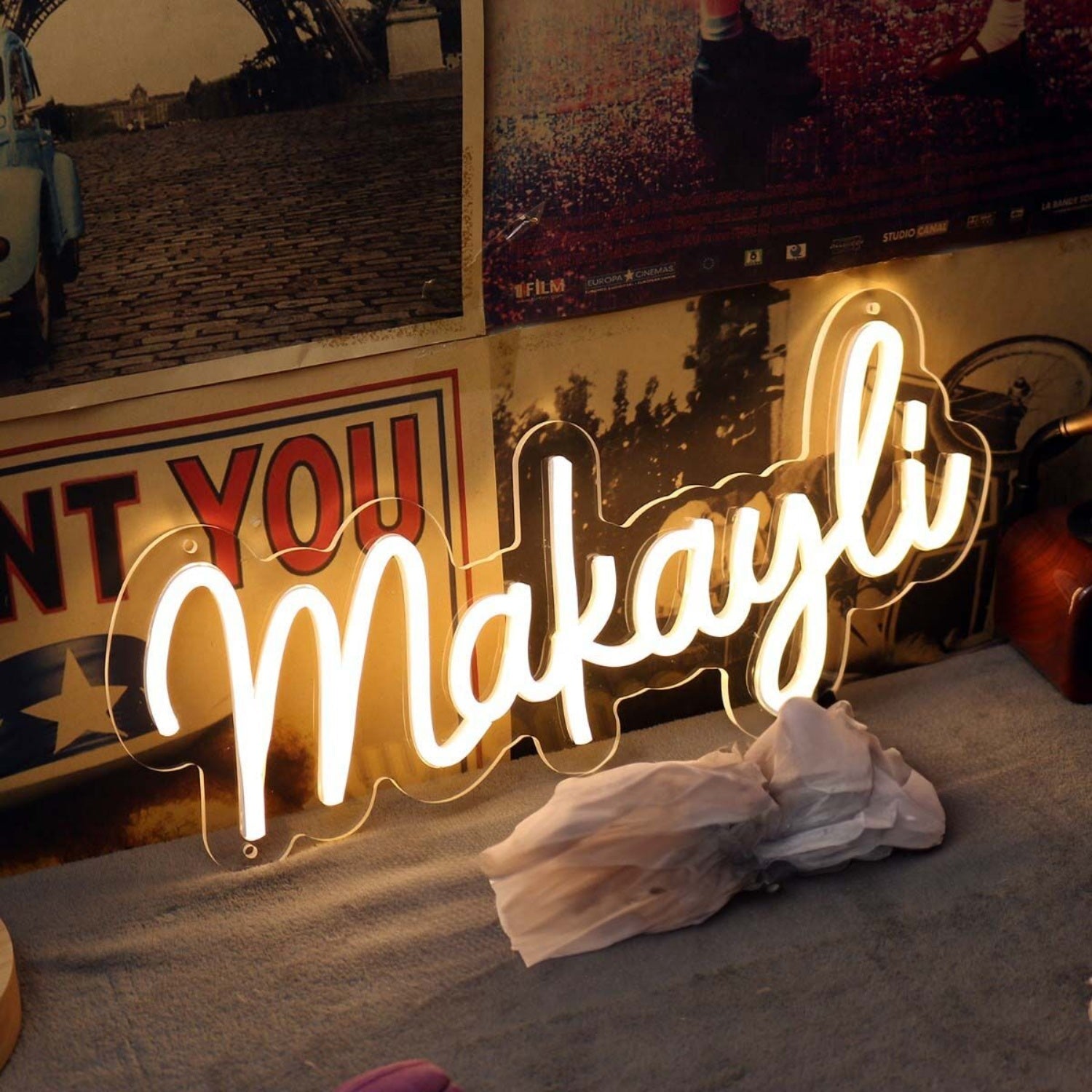 Makayli Yellow Led Neon Sign - Shineneon
