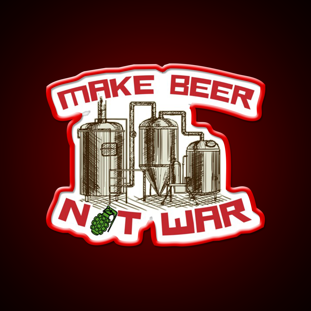 Make Beer Not War Beer Bar Decor Led Neon Sign Rgb Color - LED neon sign view 10