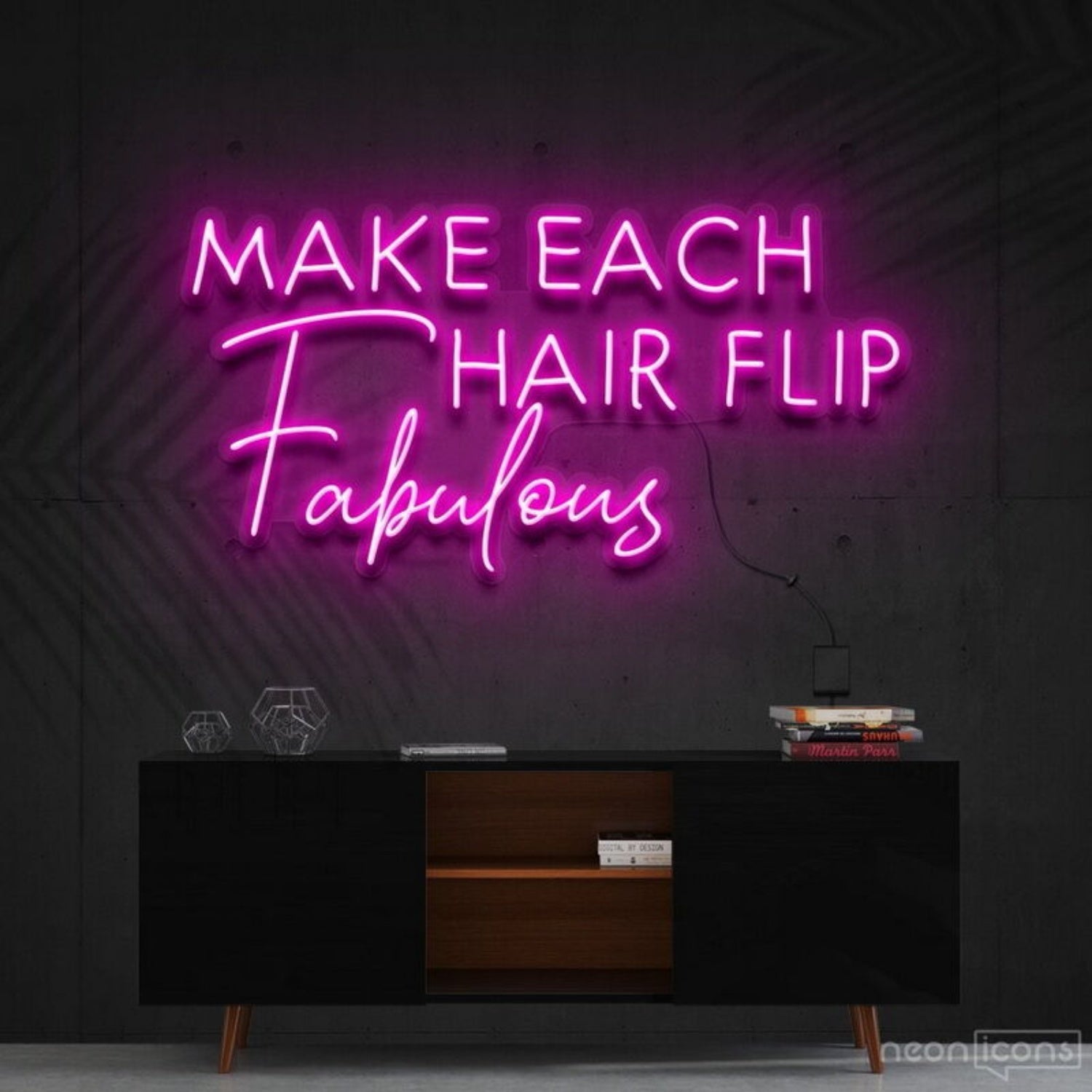 Make Each Hair Flip Fabulous Led Neon Sign For Beauty Salons | Shineneon