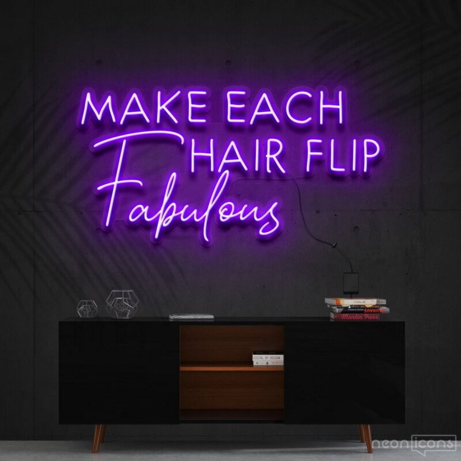 Make Each Hair Flip Fabulous Led Neon Sign For Beauty Salons | Shineneon