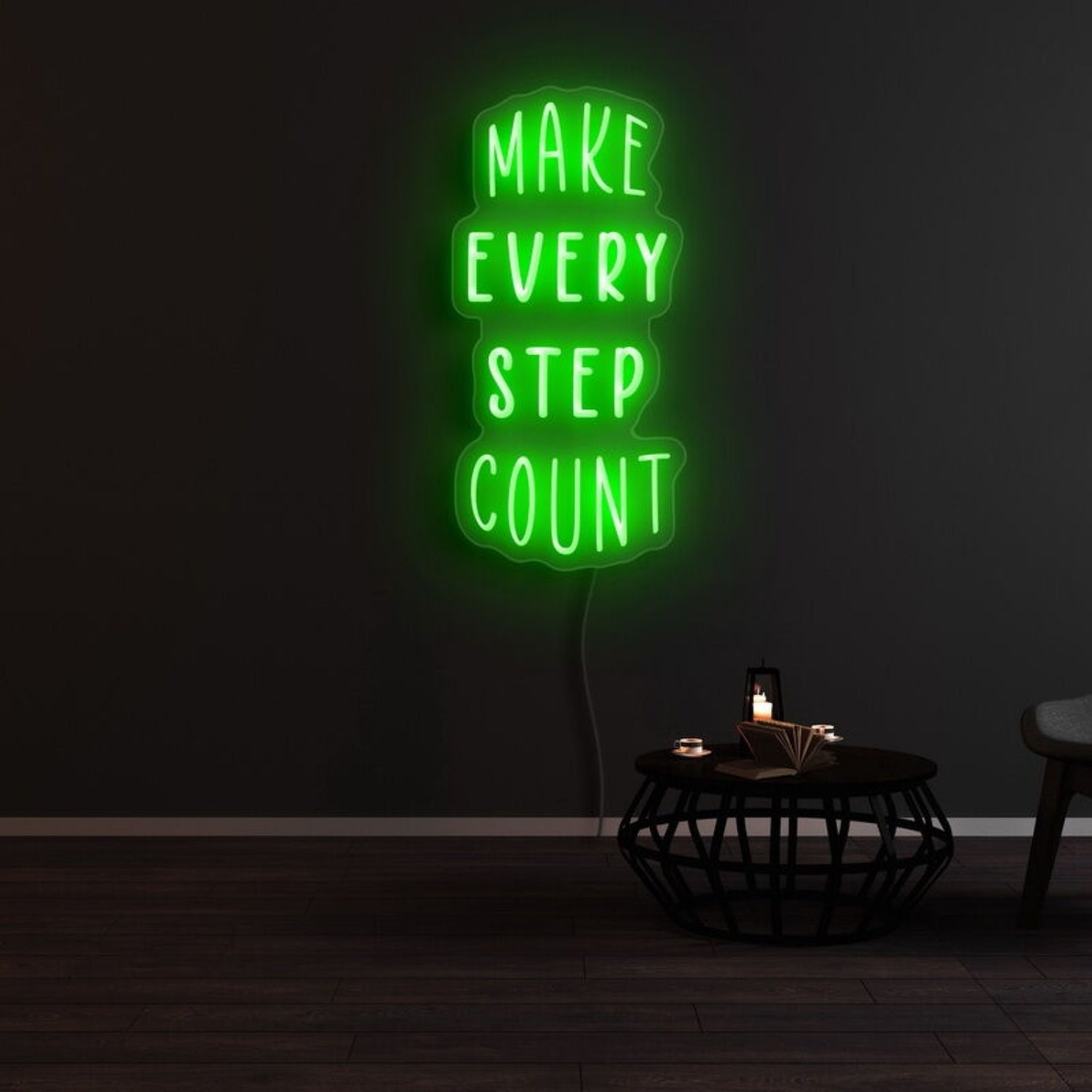 Make Every Step Count Led Neon Sign | Shineneon