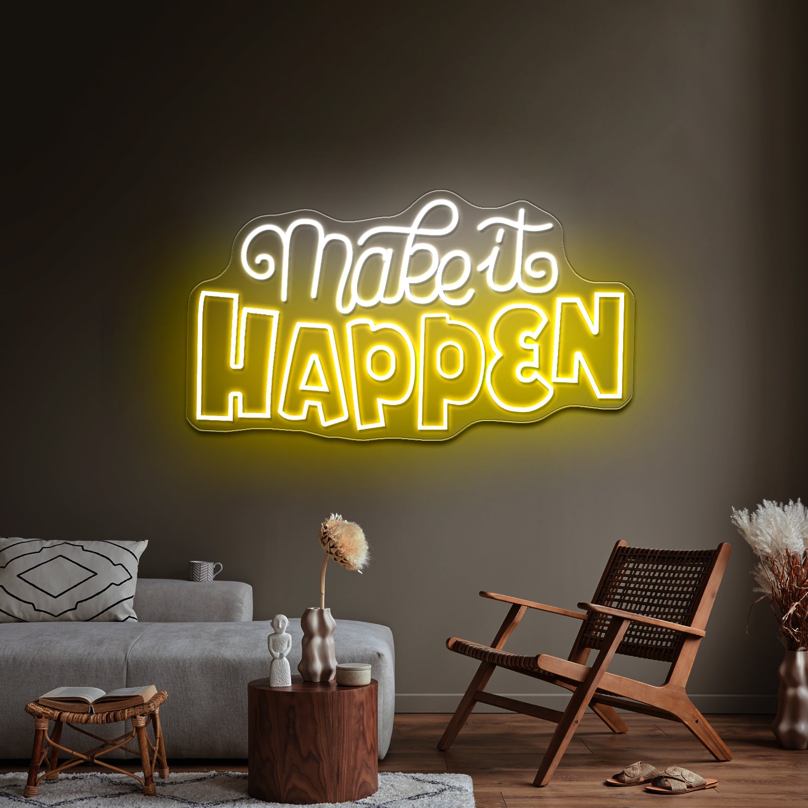 Make It Happen Awesome Noen Signs For Sale