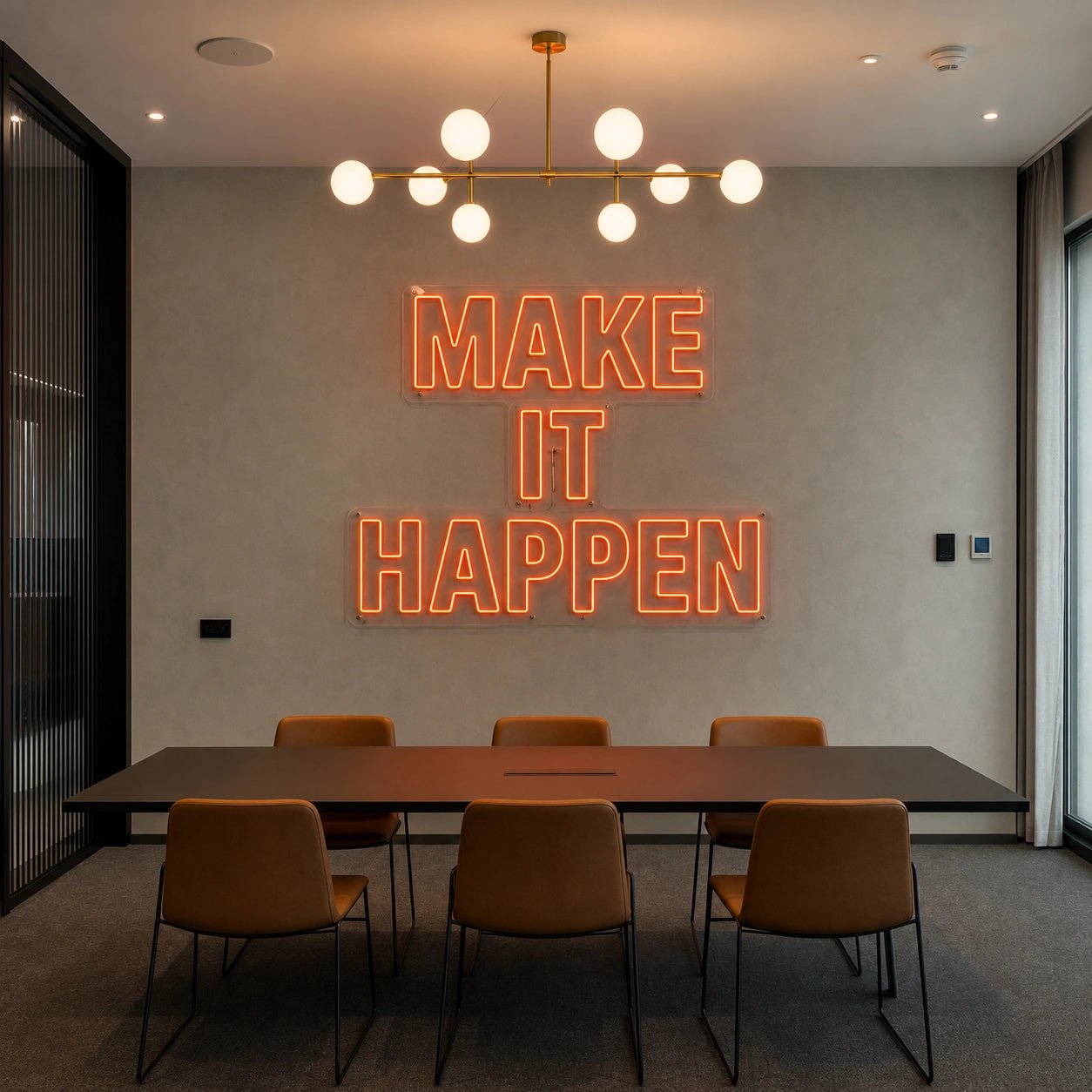 Make It Happen LED Neon Sign Garage Neon Sign - Shineneon
