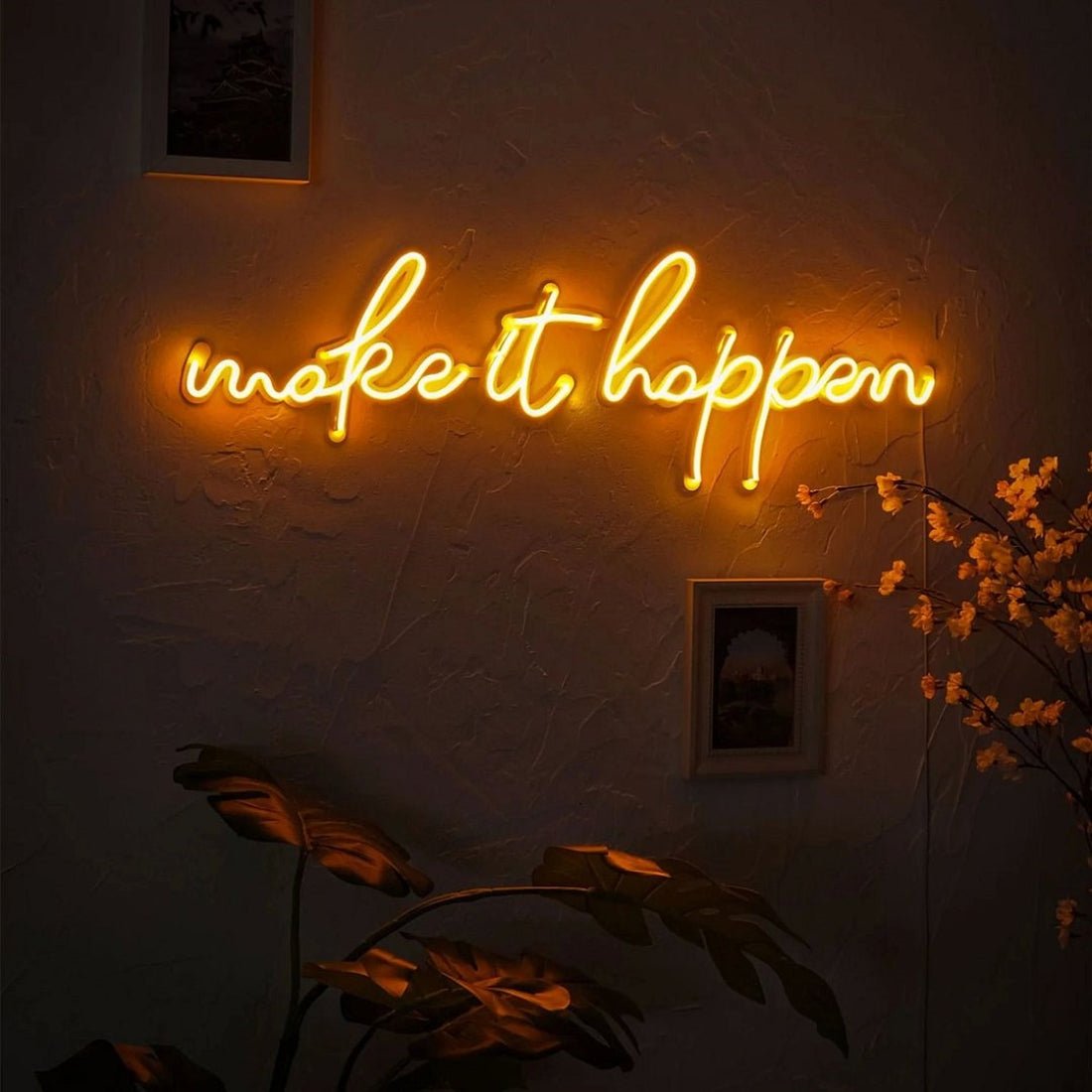 Make It Happen Led Sign Business Neon Sign For Home - Shineneon