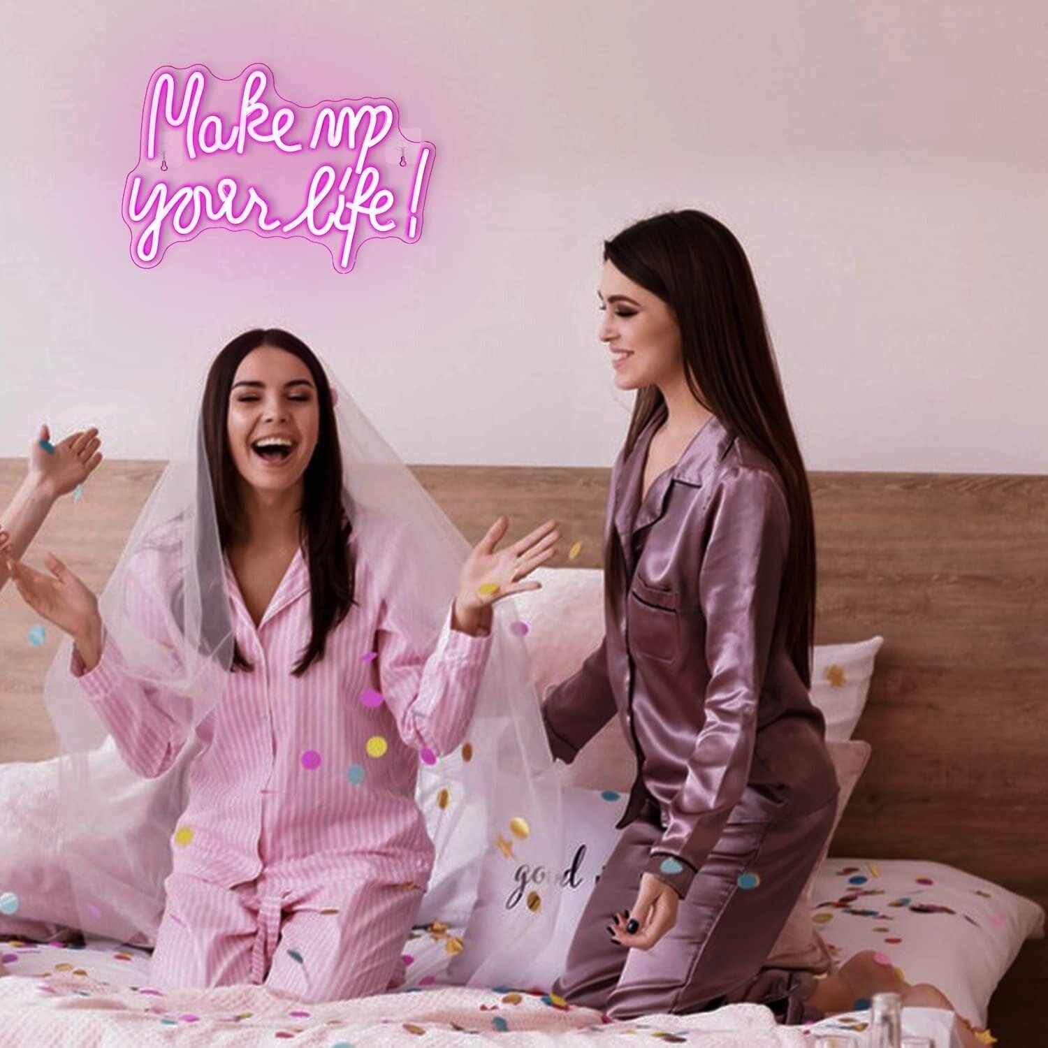 Make Up Your Life Led Neon Sign Beauty Studio Inspiration | Shineneon