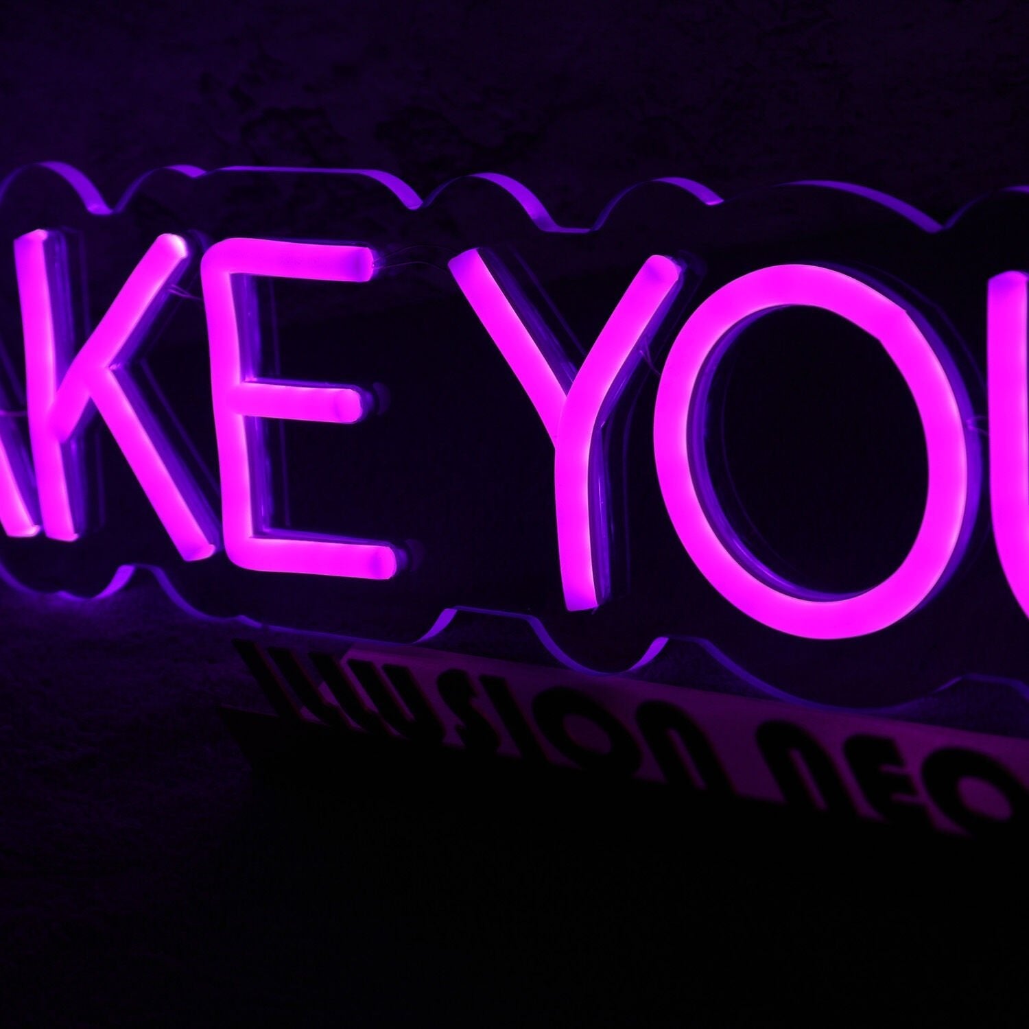 Make Your Move Purple Led Neon Sign - Shineneon