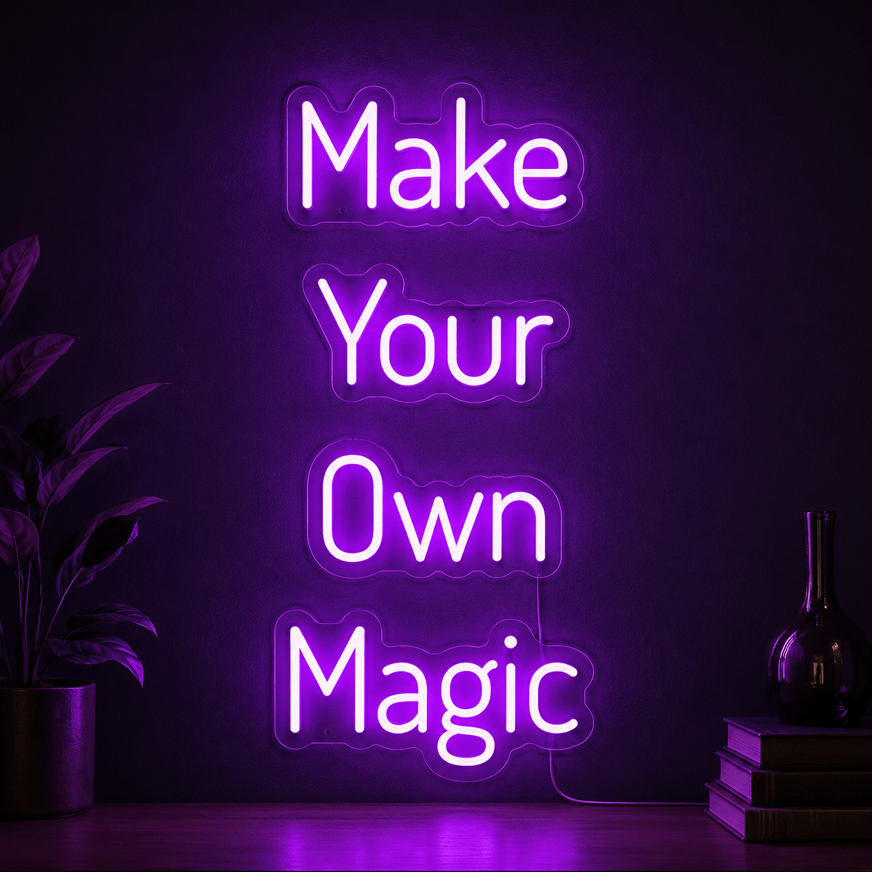 Make Your Own Magic Are Wall Decor LED Neon Sign - Shineneon