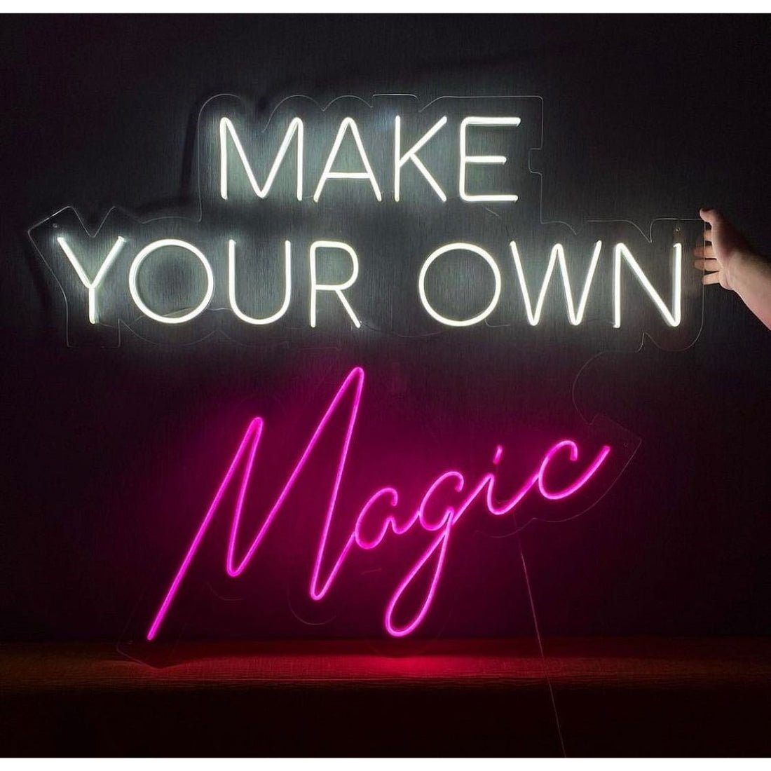 Make Your Own Magic Led Sign Business Neon Sign - Shineneon