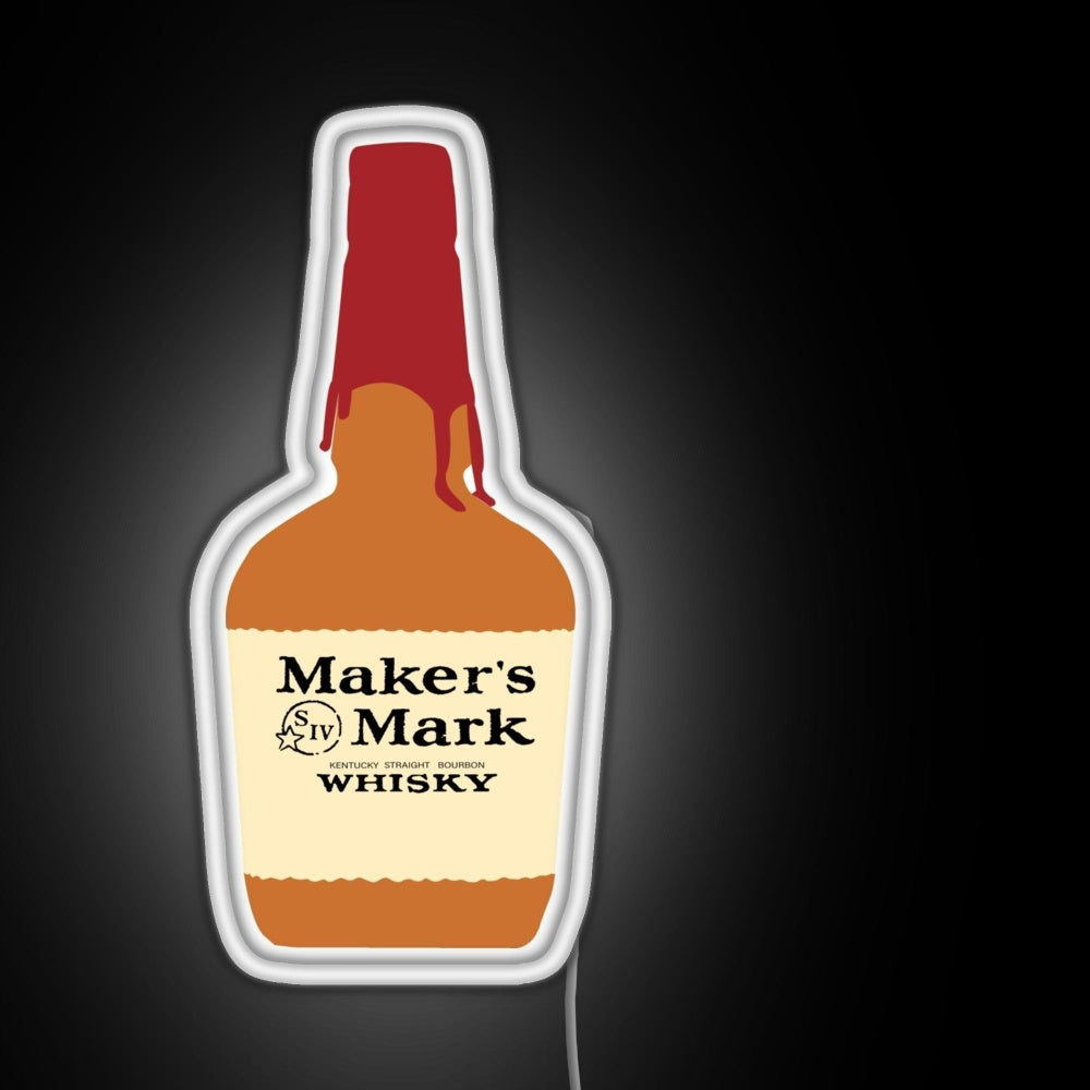 Makersmark Bourbon Rgb Neon Sign
