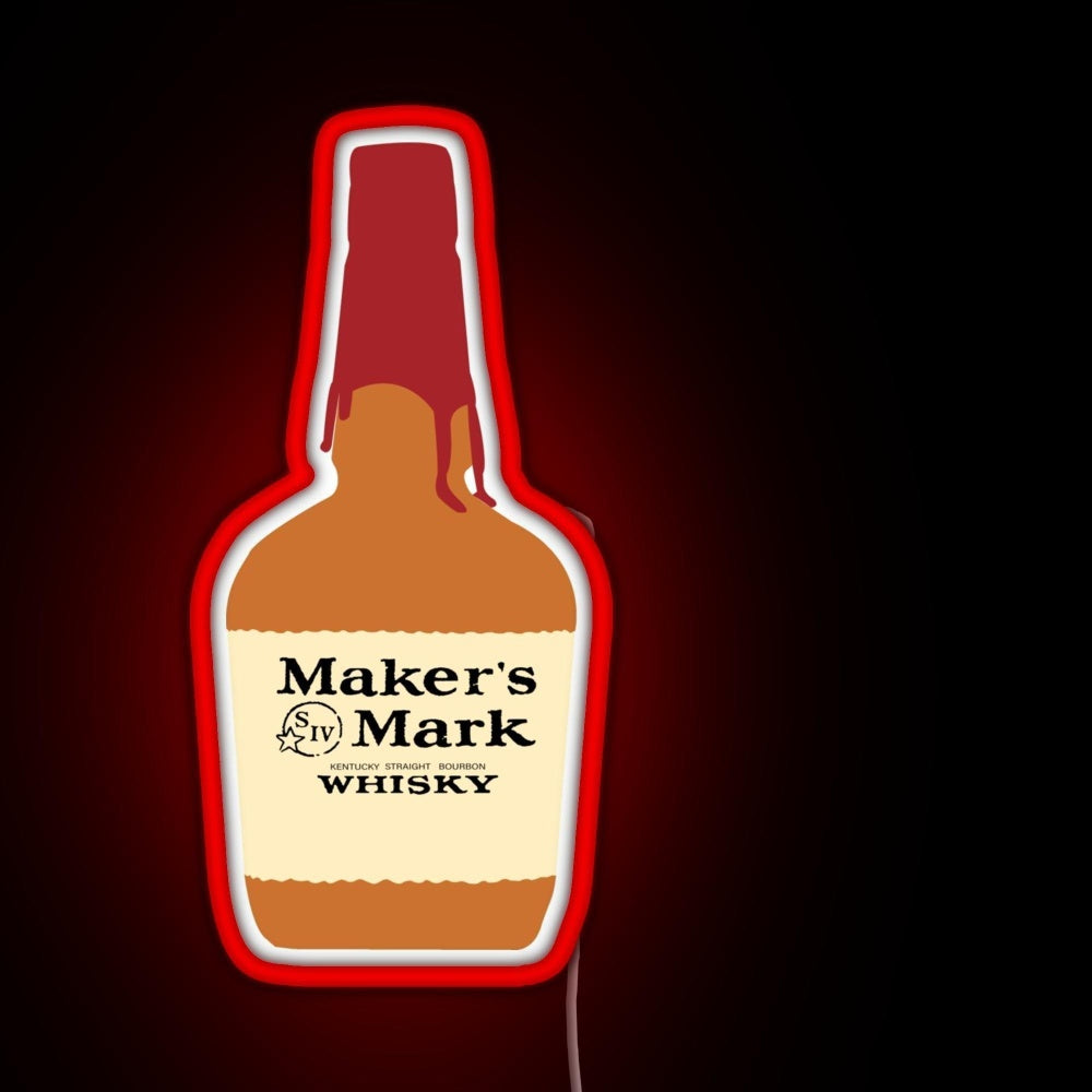 Makersmark Bourbon Rgb Neon Sign