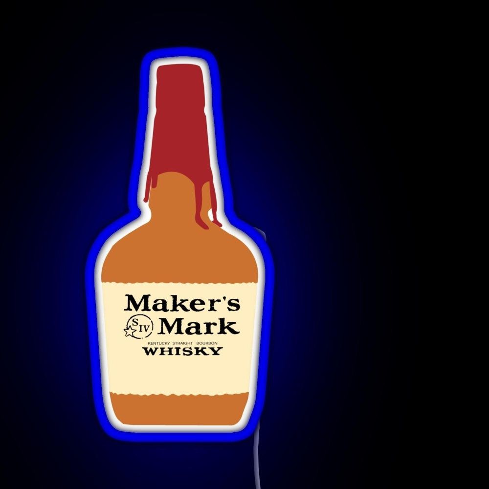 Makersmark Bourbon Rgb Neon Sign