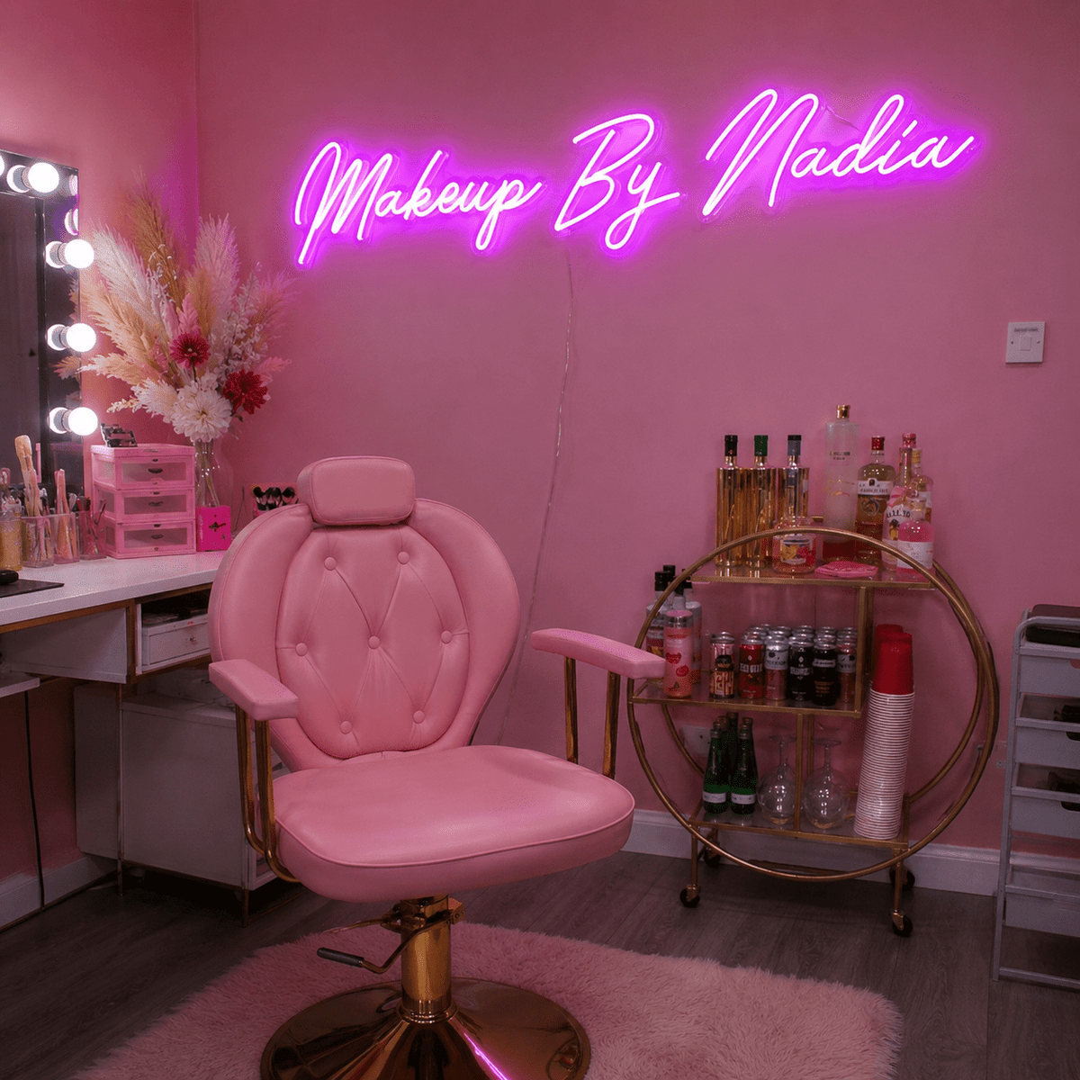 Makeup By Nadia LED Neon Sign Home Wall Art - Shineneon
