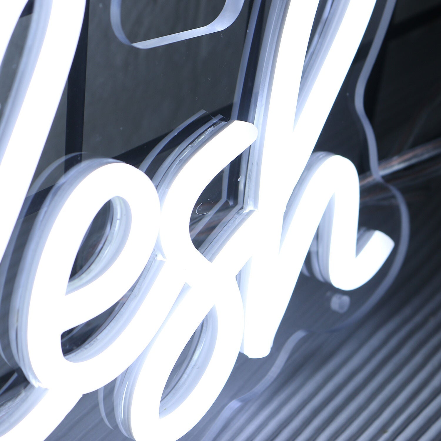 Malesh White Led Neon Sign - Shineneon