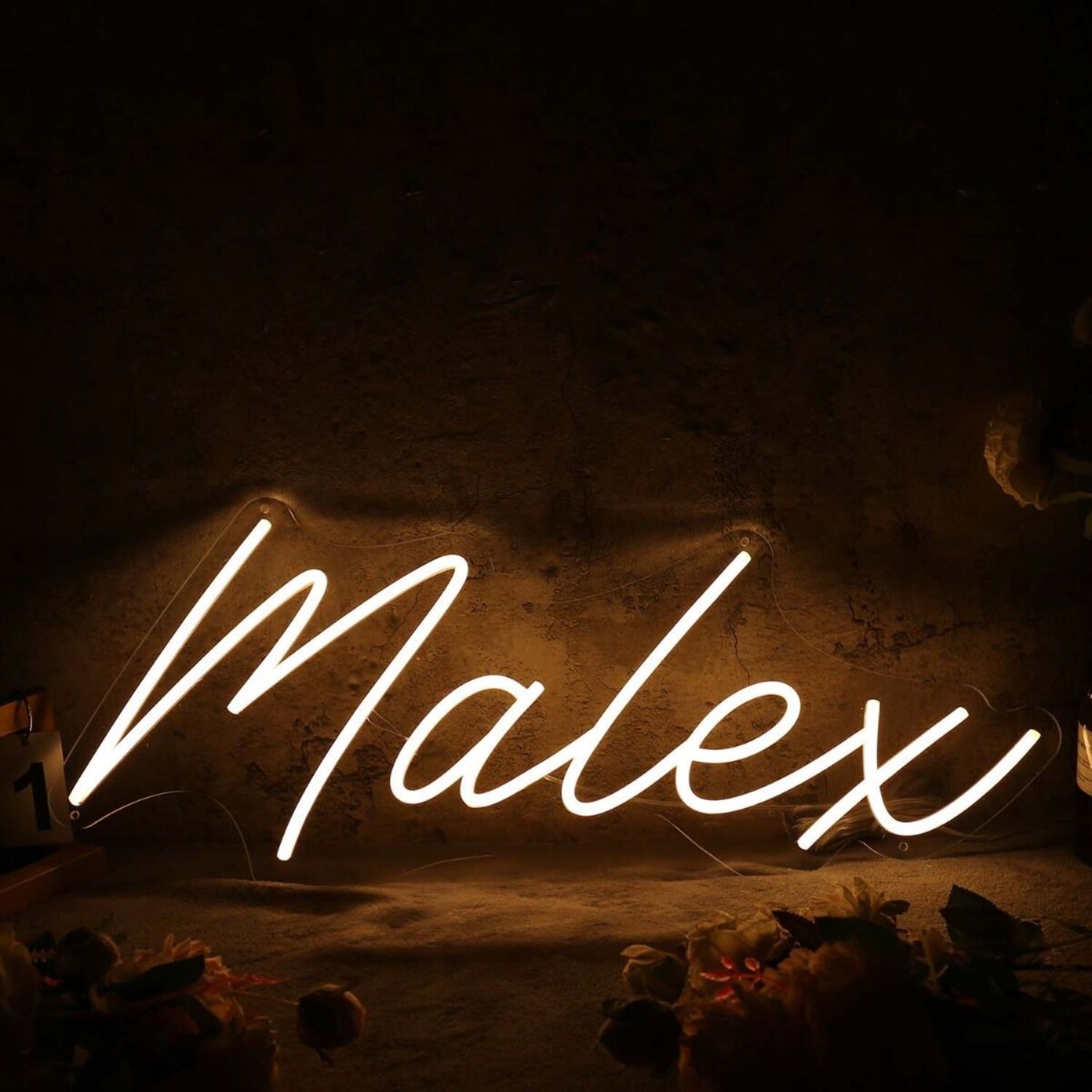 Malex Yellow Led Neon Sign - Shineneon