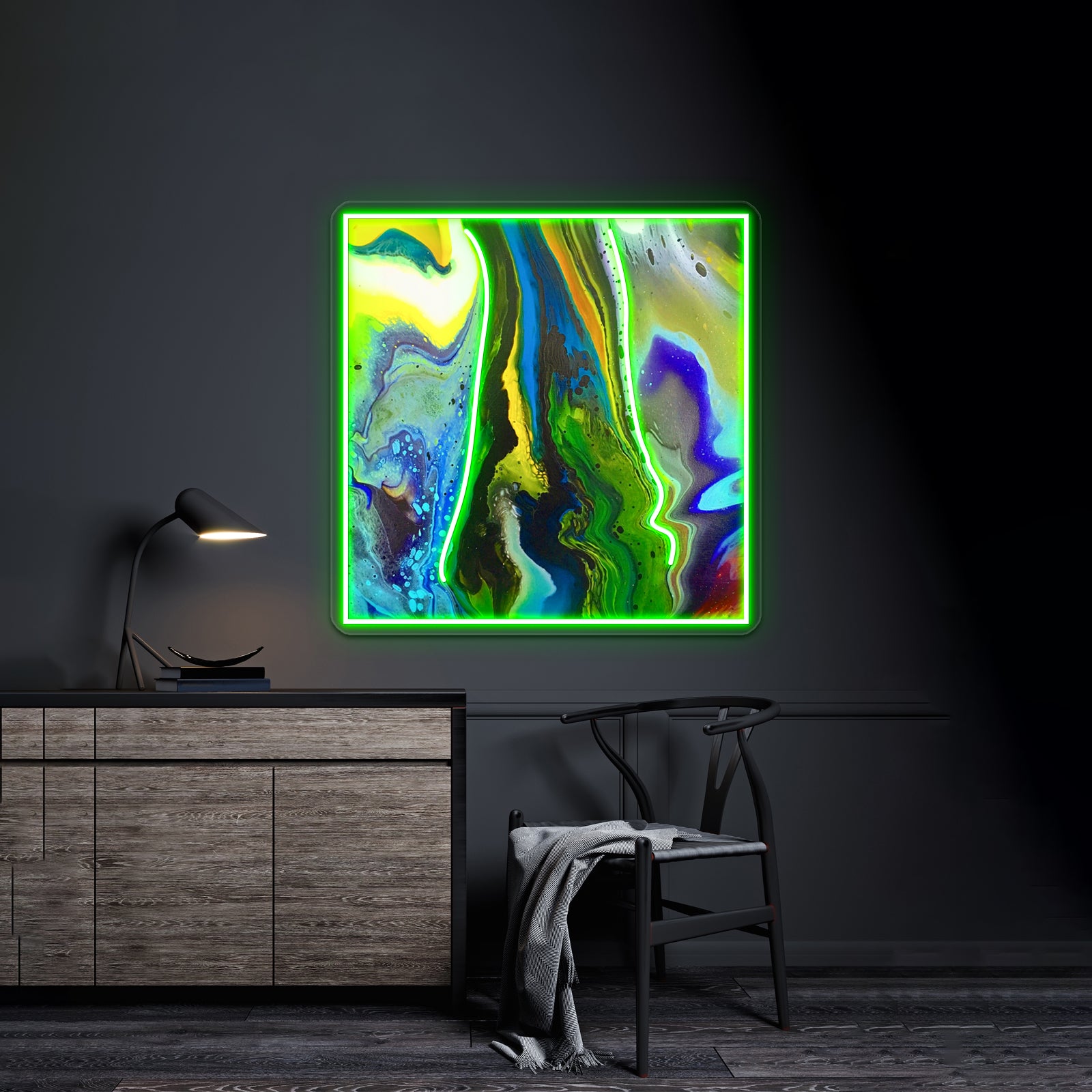 Malice In Wonderland Wall Artwork Neon Signs | Shineneon