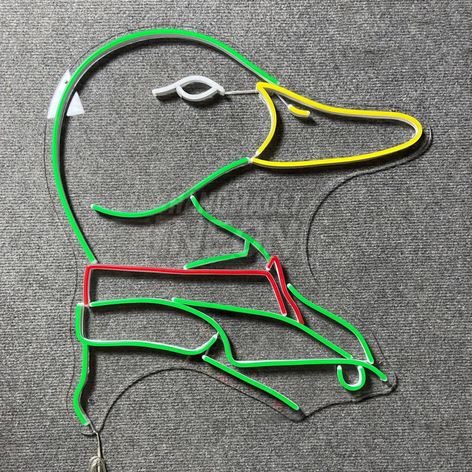 Mallard Duck Gentleman Neon Light | Shineneon