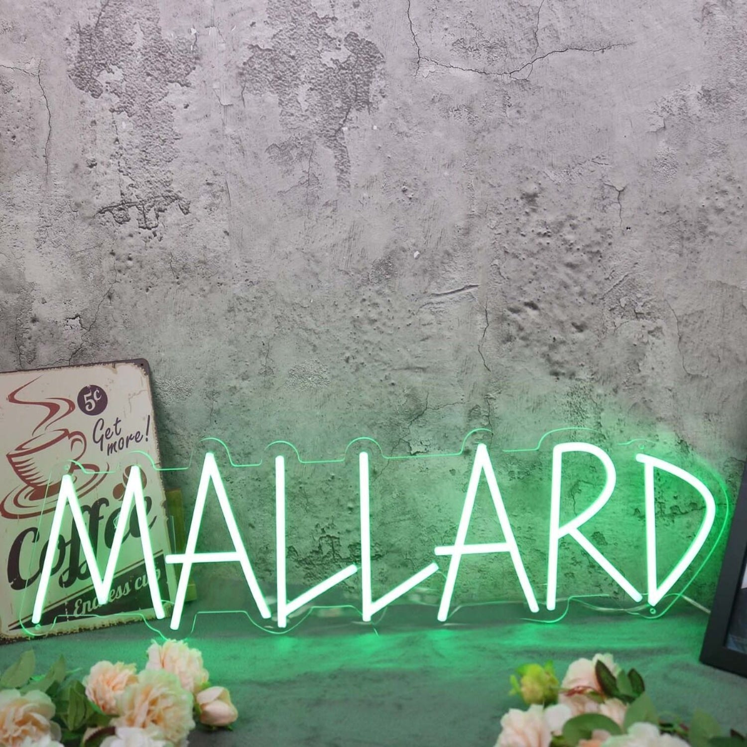 Mallarf Green Led Neon Sign - Shineneon