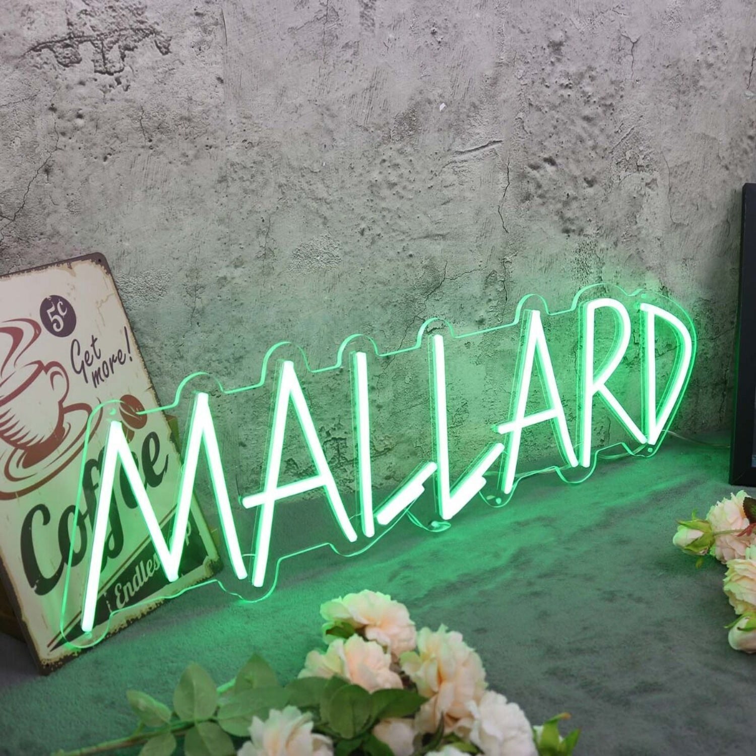 Mallarf Green Led Neon Sign - Shineneon