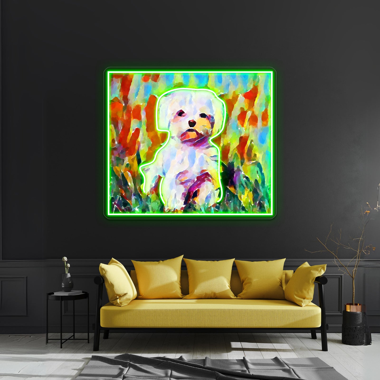 Maltese Wall Artwork Neon Signs | Shineneon