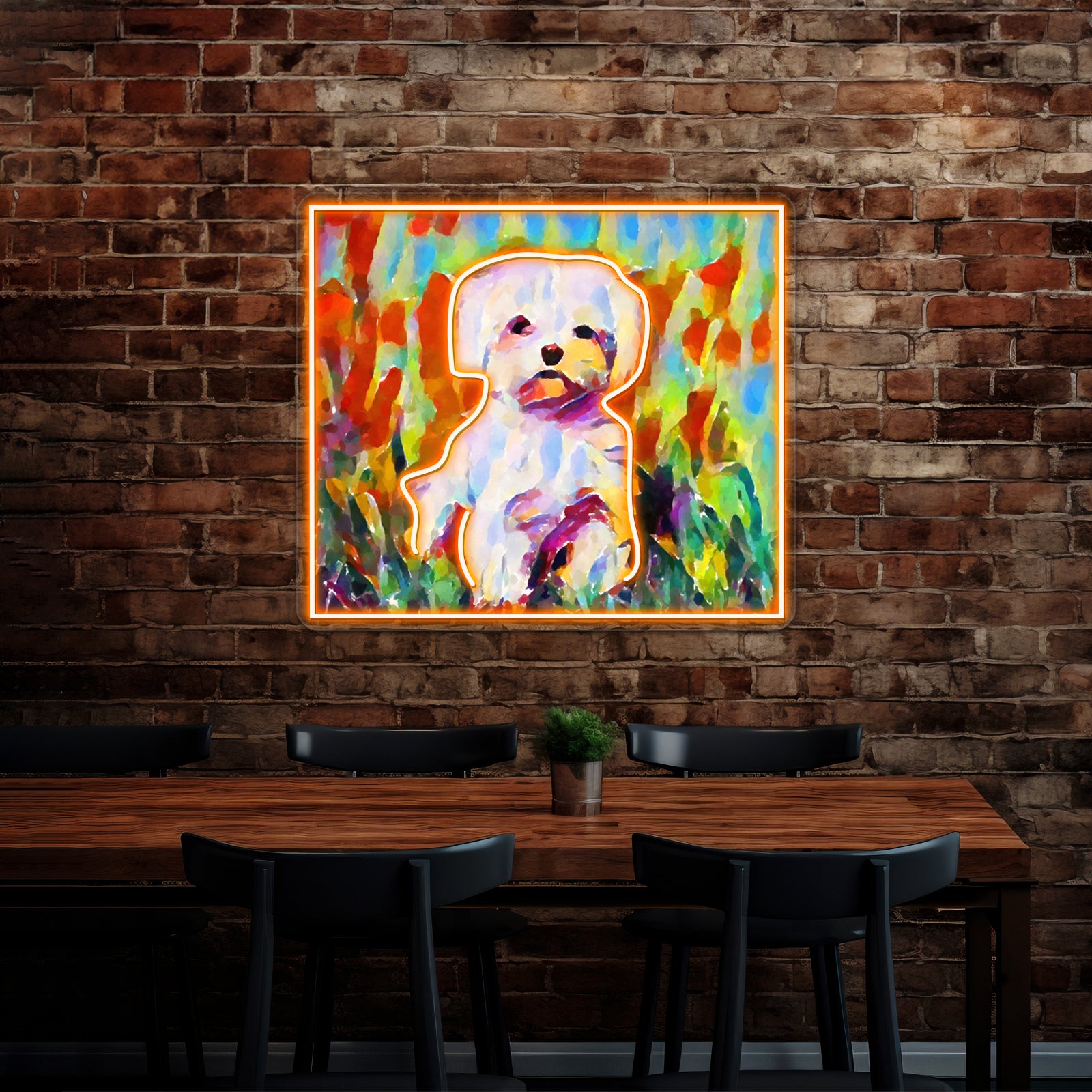 Maltese Wall Artwork Neon Signs | Shineneon