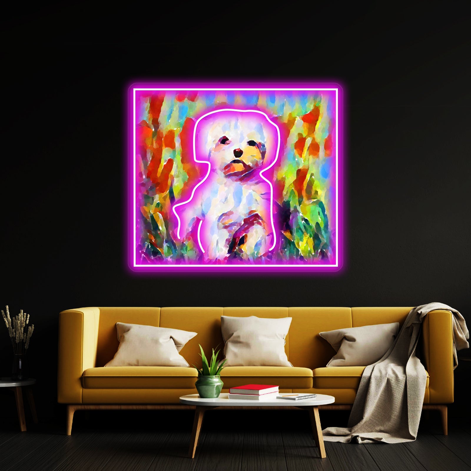 Maltese Wall Artwork Neon Signs | Shineneon
