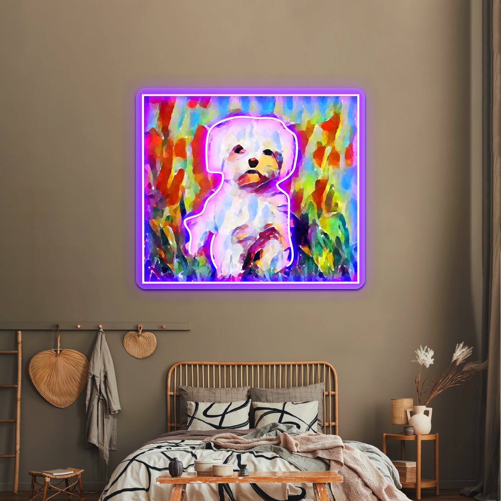 Maltese Wall Artwork Neon Signs | Shineneon