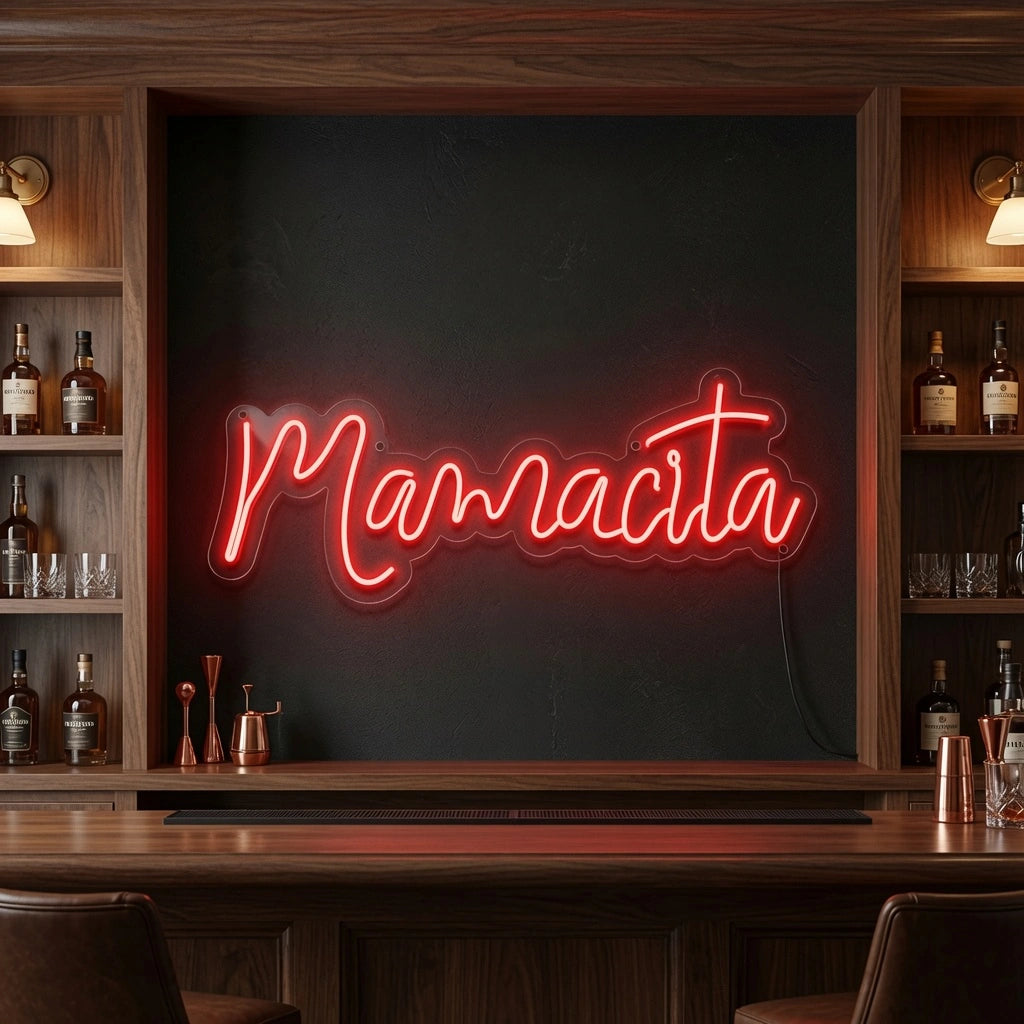 Mamacita LED Neon Sign - 02 High-Converting Product Image