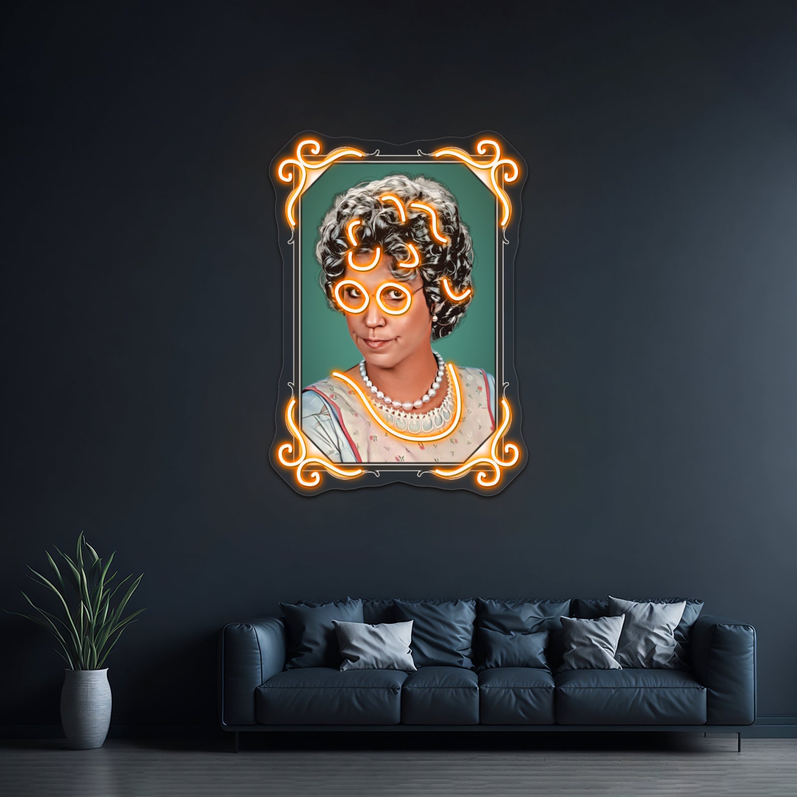 Mamas Family Artwork Led Neon - LED neon sign view 6