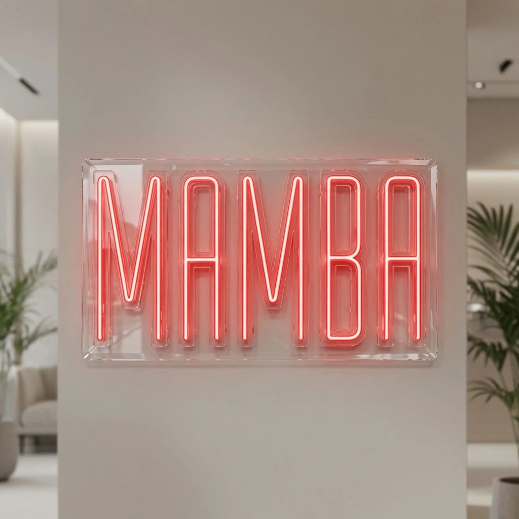 Mamba LED Neon Sign - 04 Size Image