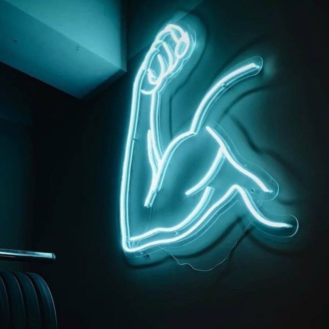 Man Arm Muscles Led Sign Business Neon Sign - Shineneon