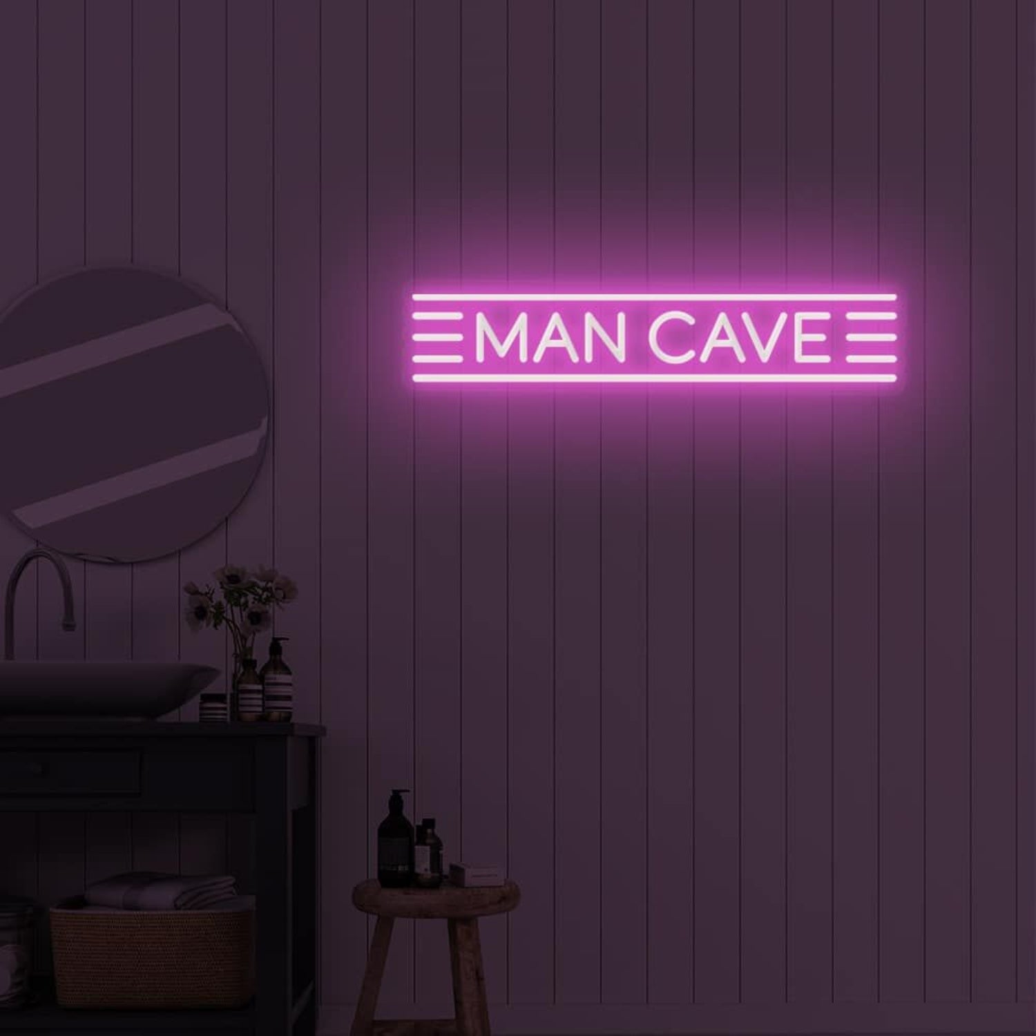 Man Cave 2 Led Illuminated Sign | Shineneon