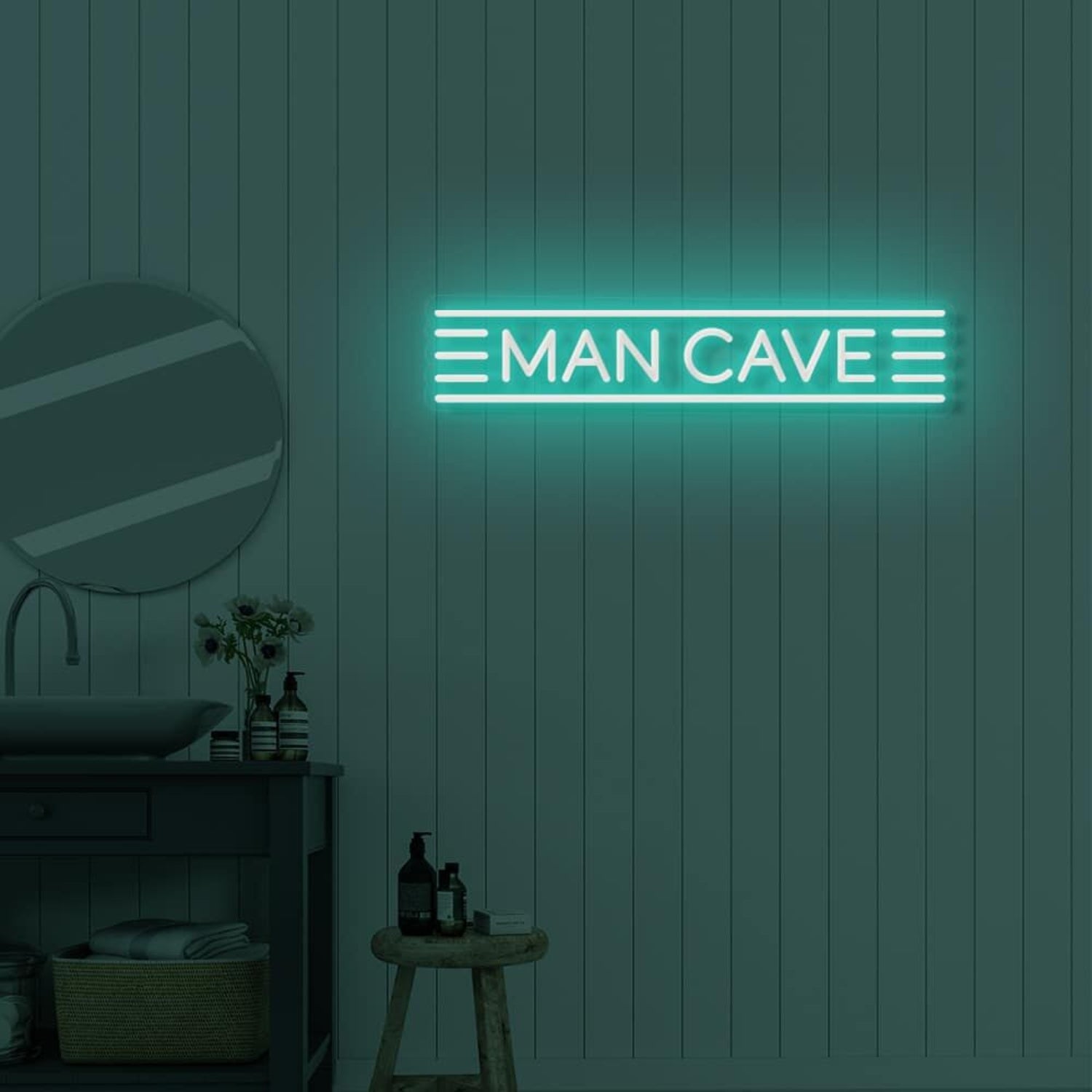 Man Cave 2 Led Illuminated Sign | Shineneon