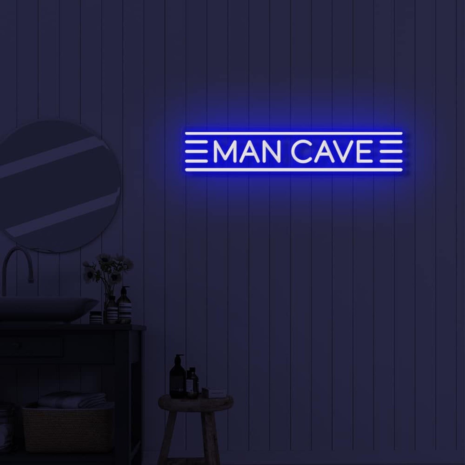 Man Cave 2 Led Illuminated Sign | Shineneon