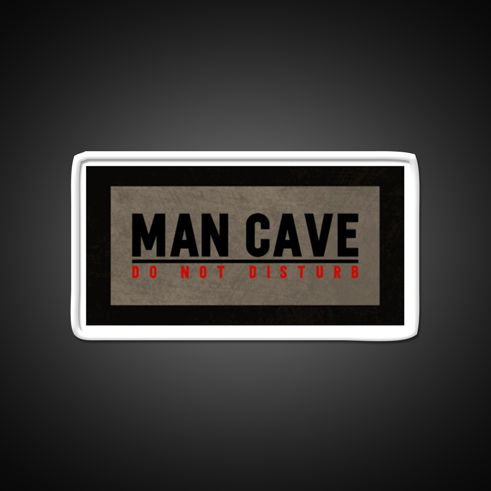Man Cave Do Not Disturb Funny Dorm Room Man Cave Bar Led Neon Sign Rgb Color