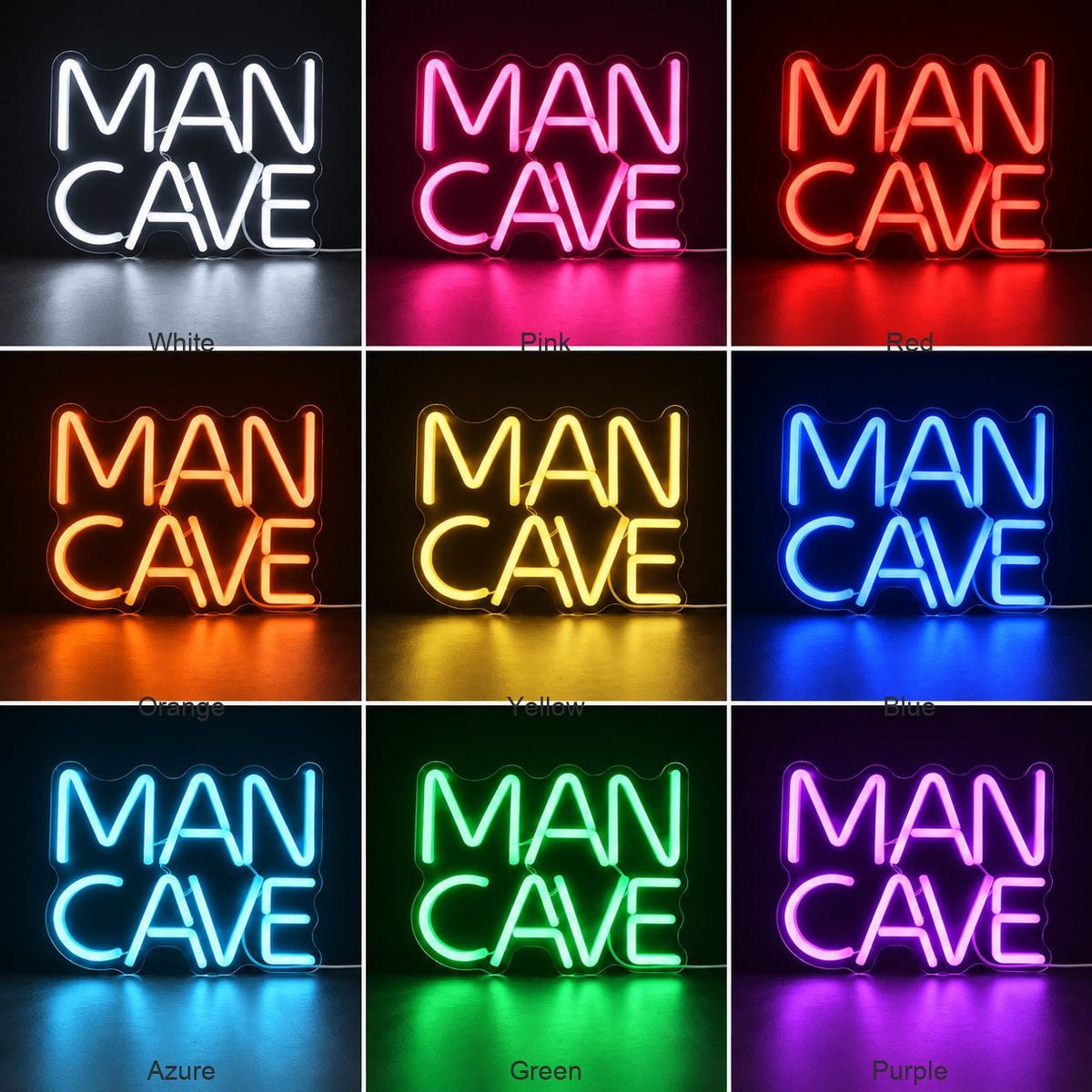 Man Cave LED Neon Sign Garage Neon Sign - Shineneon
