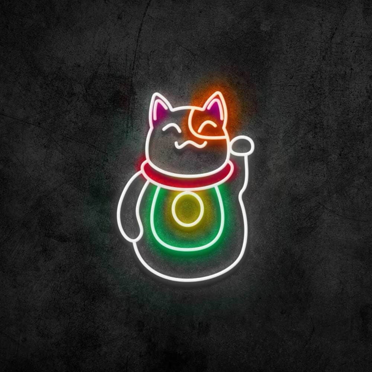 Maneki Neko Led Neon Sign | Shineneon