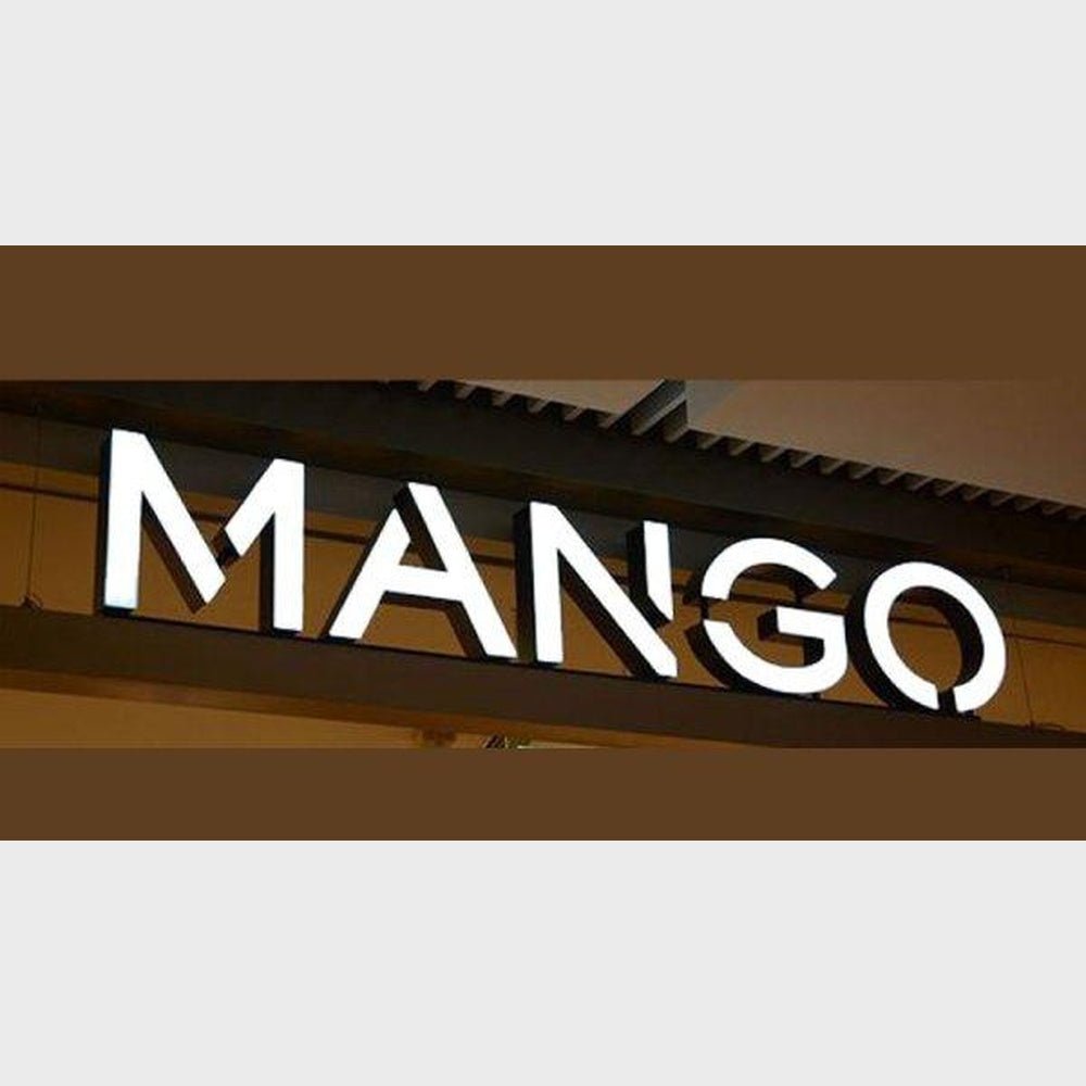Mango 3D Frontlit Channel Letters Led Light Sign - Shineneon