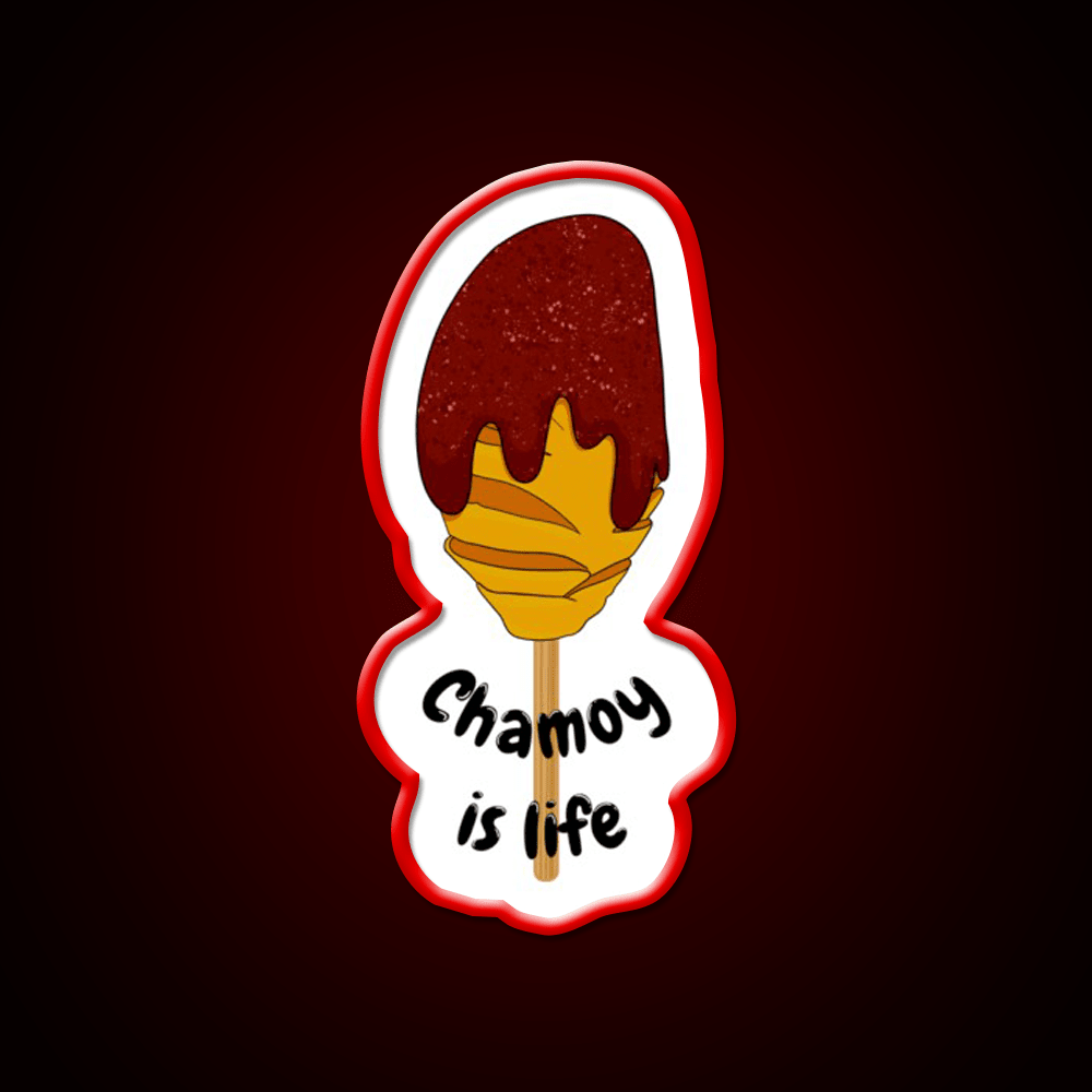 Mango Chamoy On A Stick Snack Food Led Neon Sign Rgb Color - Shineneon