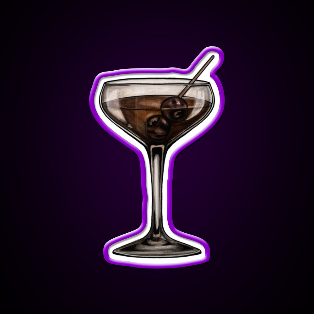 Manhattan Cocktail Bar Decor Led Neon Sign Rgb Color - LED neon sign view 9
