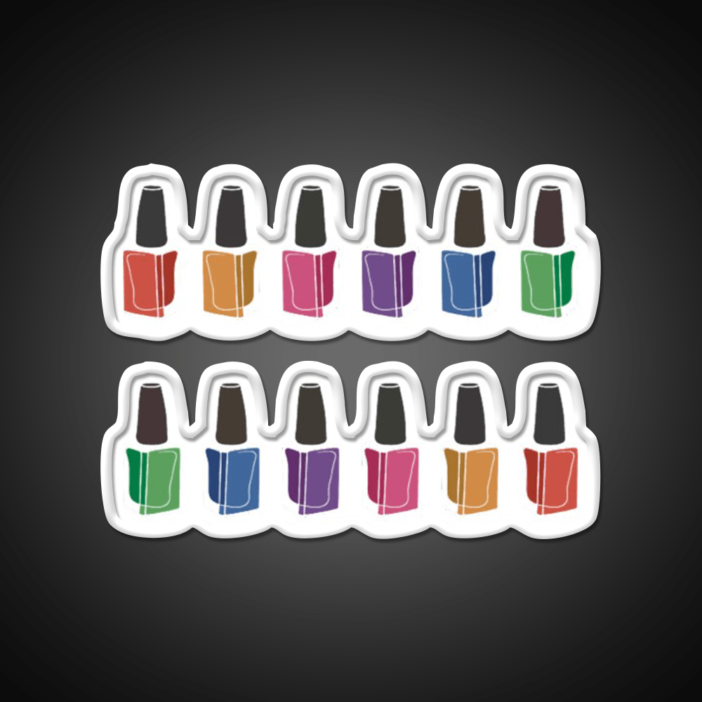 Manicure Manicurist Nail Salon Led Neon Sign Rgb Color - Shineneon