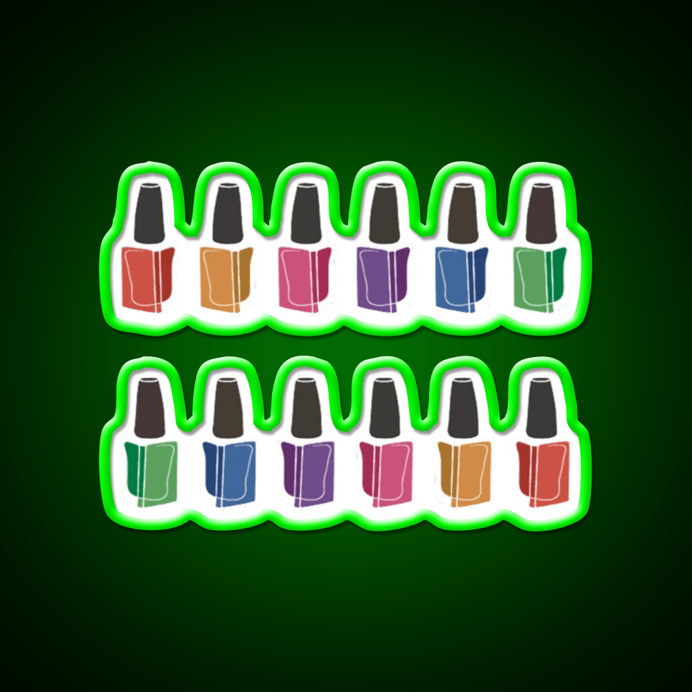 Manicure Manicurist Nail Salon Led Neon Sign Rgb Color - Shineneon